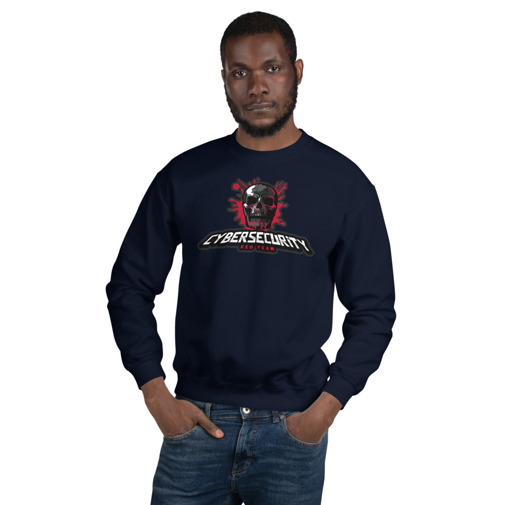Cybersecurity Red Team v4 - Unisex Sweatshirt by DarkByteGear
