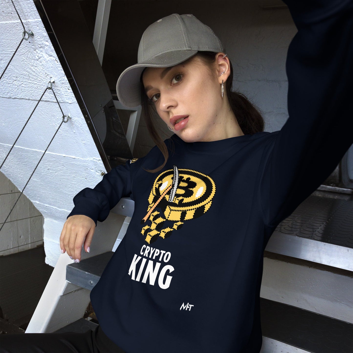 Crypto King - Unisex Sweatshirt by DarkByteGear
