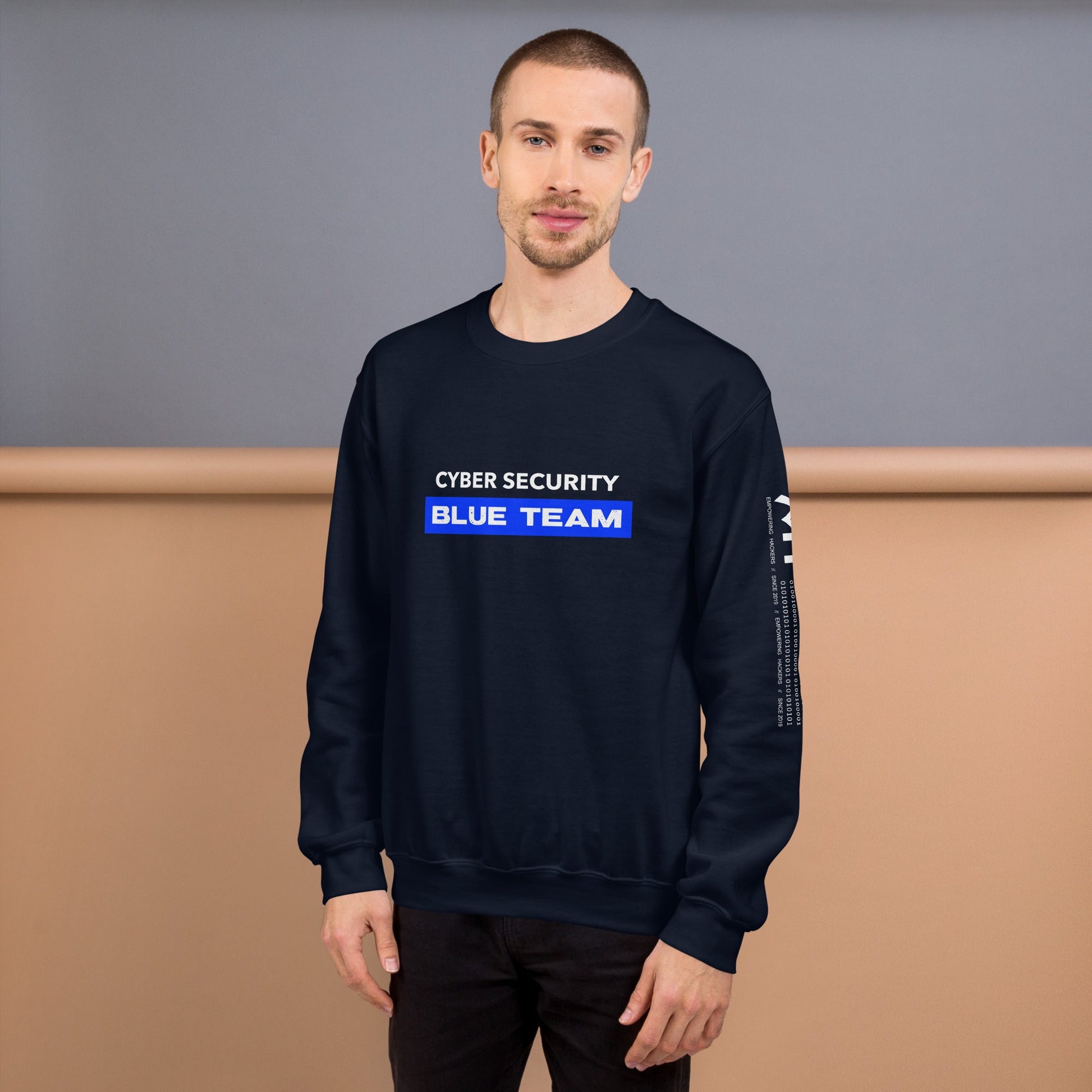 Cyber Security Blue Team V9 - Unisex Sweatshirt by DarkByteGear