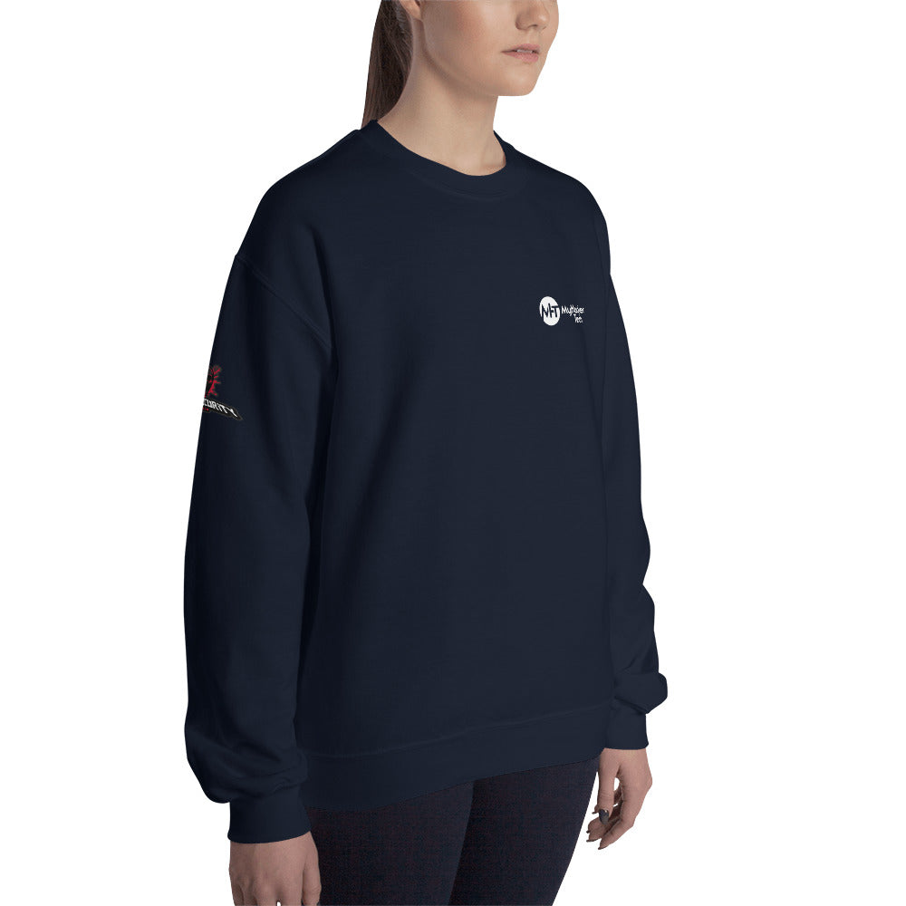 Cybersecurity Red Team v4 - Unisex Sweatshirt (all sides print) by DarkByteGear