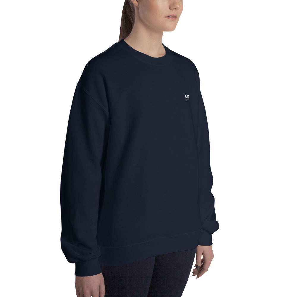 6 Stages of Debugging - Unisex Sweatshirt (back print) by DarkByteGear