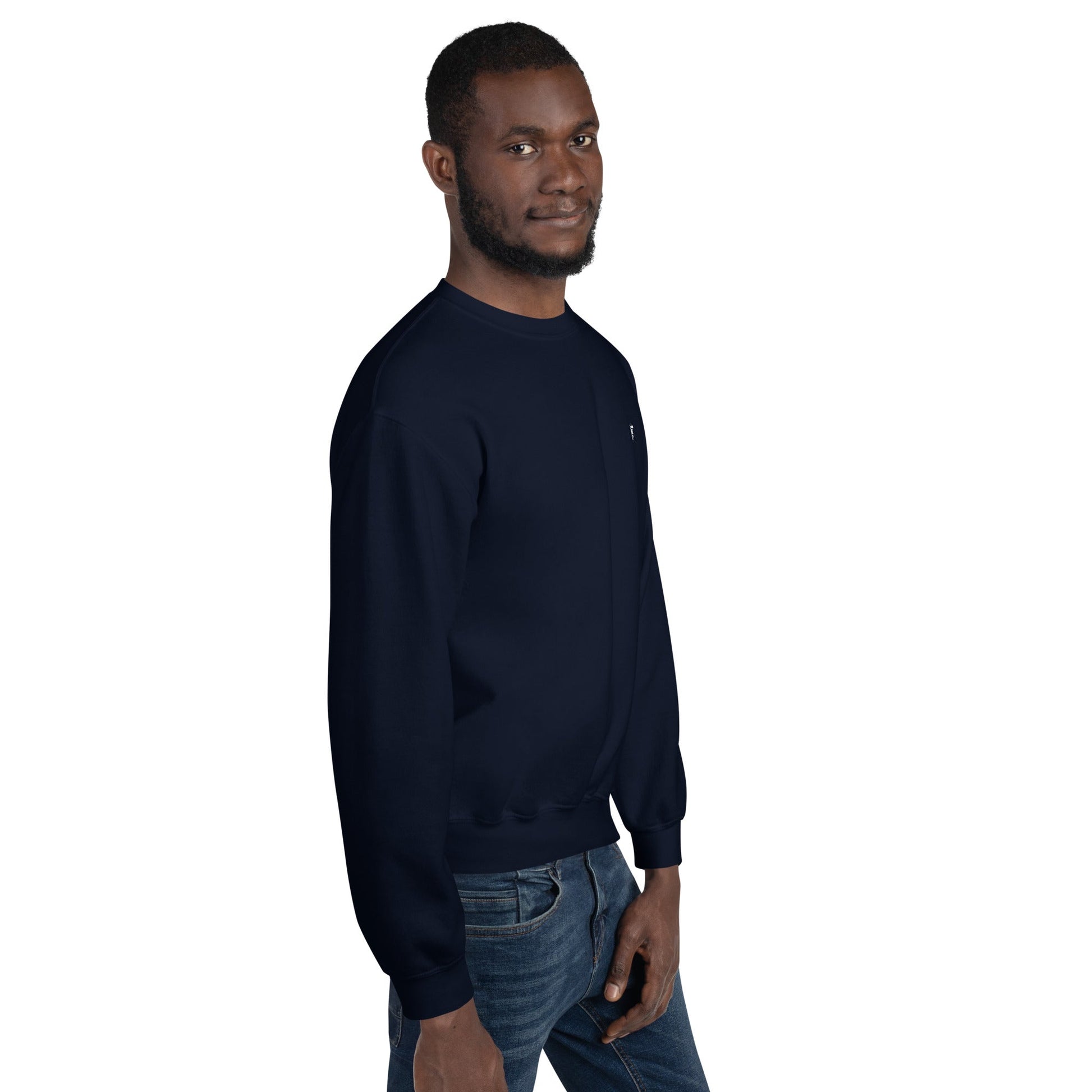 Nacho Average Bitcoiner Unisex Sweatshirt ( Back Print ) by DarkByteGear