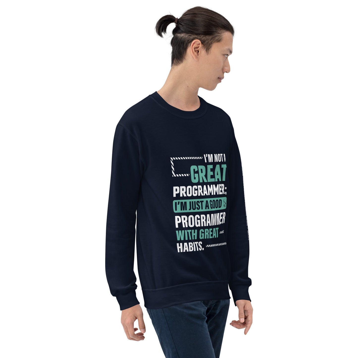 I am not a Great Programmer - Unisex Sweatshirt by DarkByteGear