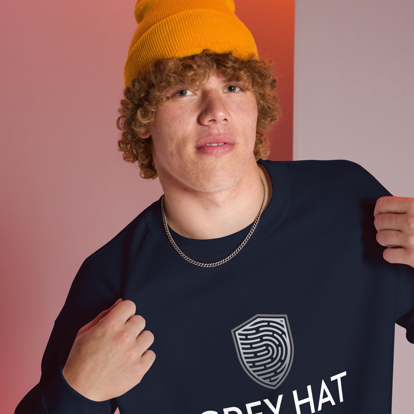 Grey Hat Hacker - Unisex Sweatshirt by DarkByteGear