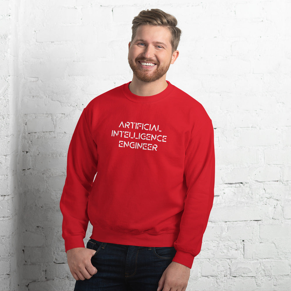 Artificial intelligence engineer - Unisex Sweatshirt by DarkByteGear