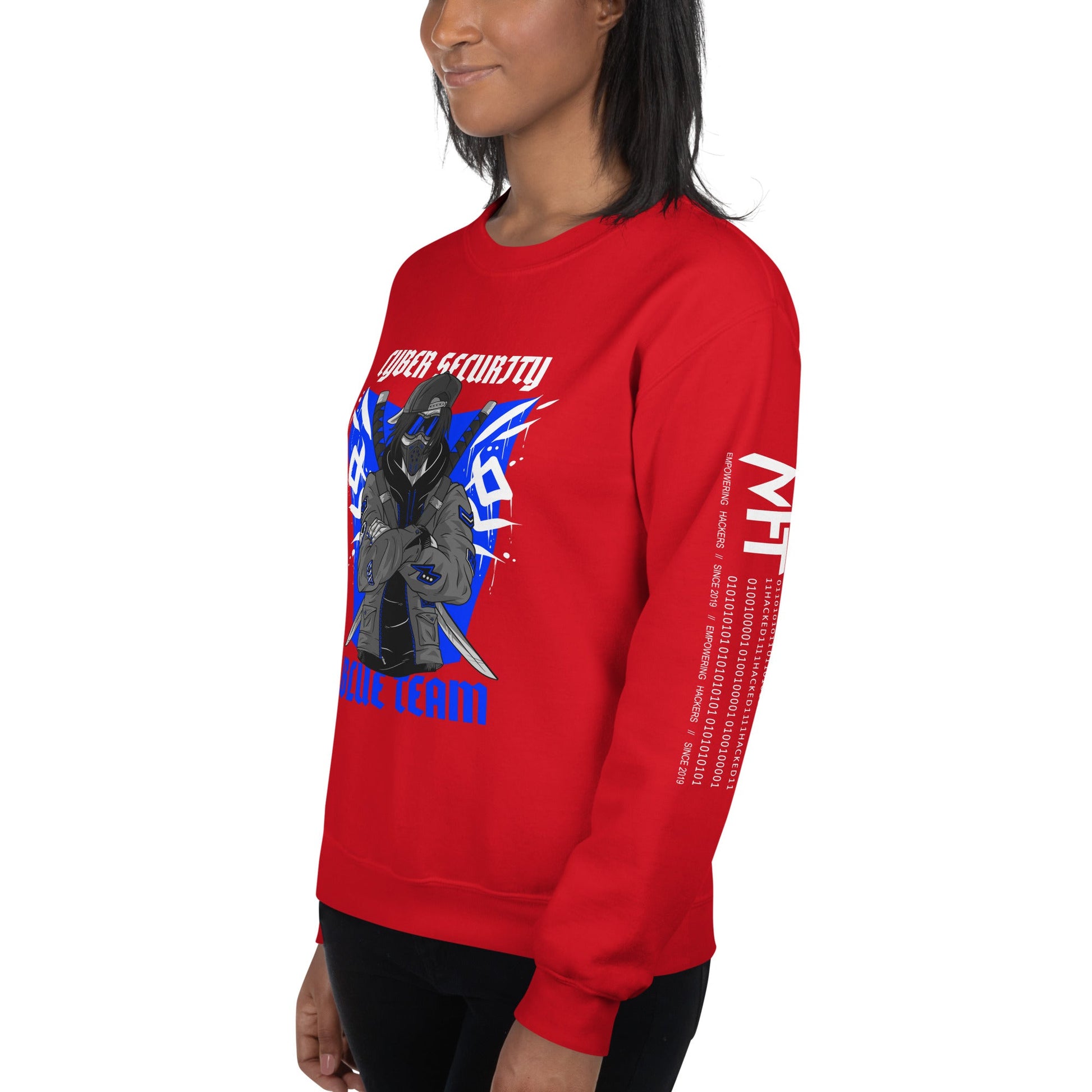 Cyber Security Blue Team V3 - Unisex Sweatshirt by DarkByteGear