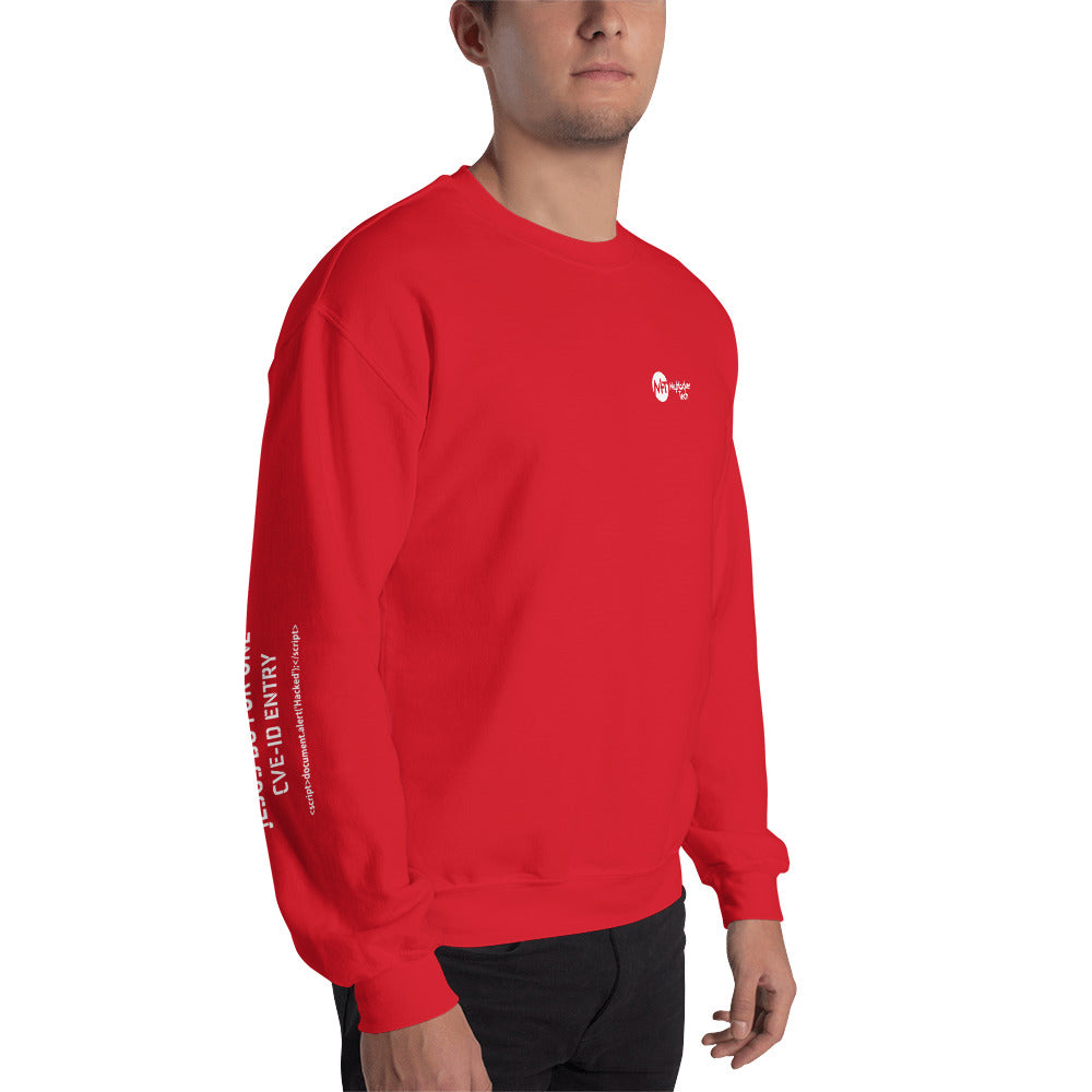 What would Jesus do for one CVE - Unisex Sweatshirt (all sides print) by DarkByteGear