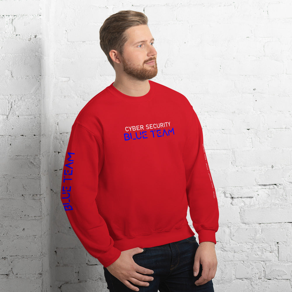 Cybersecurity Blue Team v4 - Unisex Sweatshirt by DarkByteGear