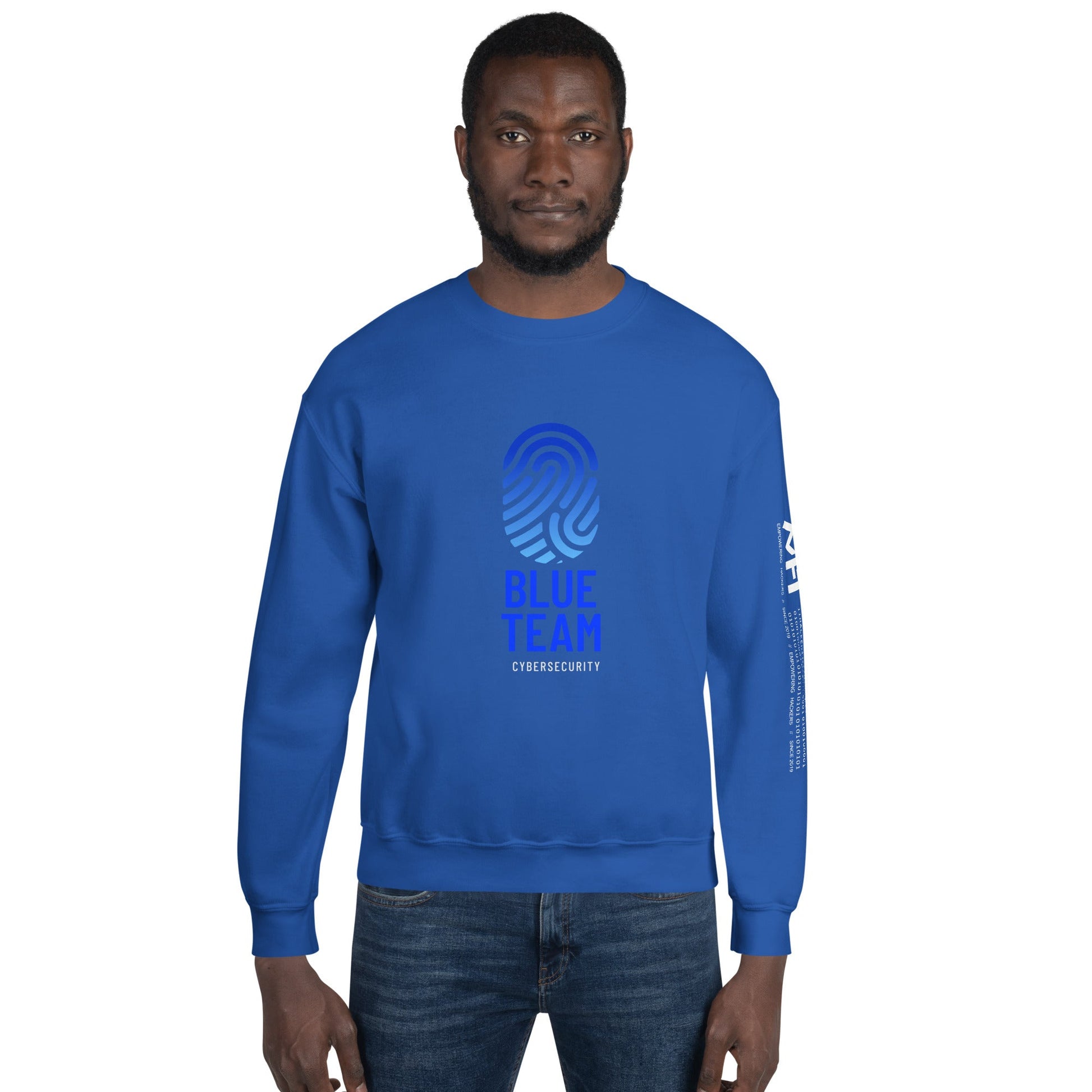 Cyber Security Blue Team v2 - Unisex Sweatshirt by DarkByteGear