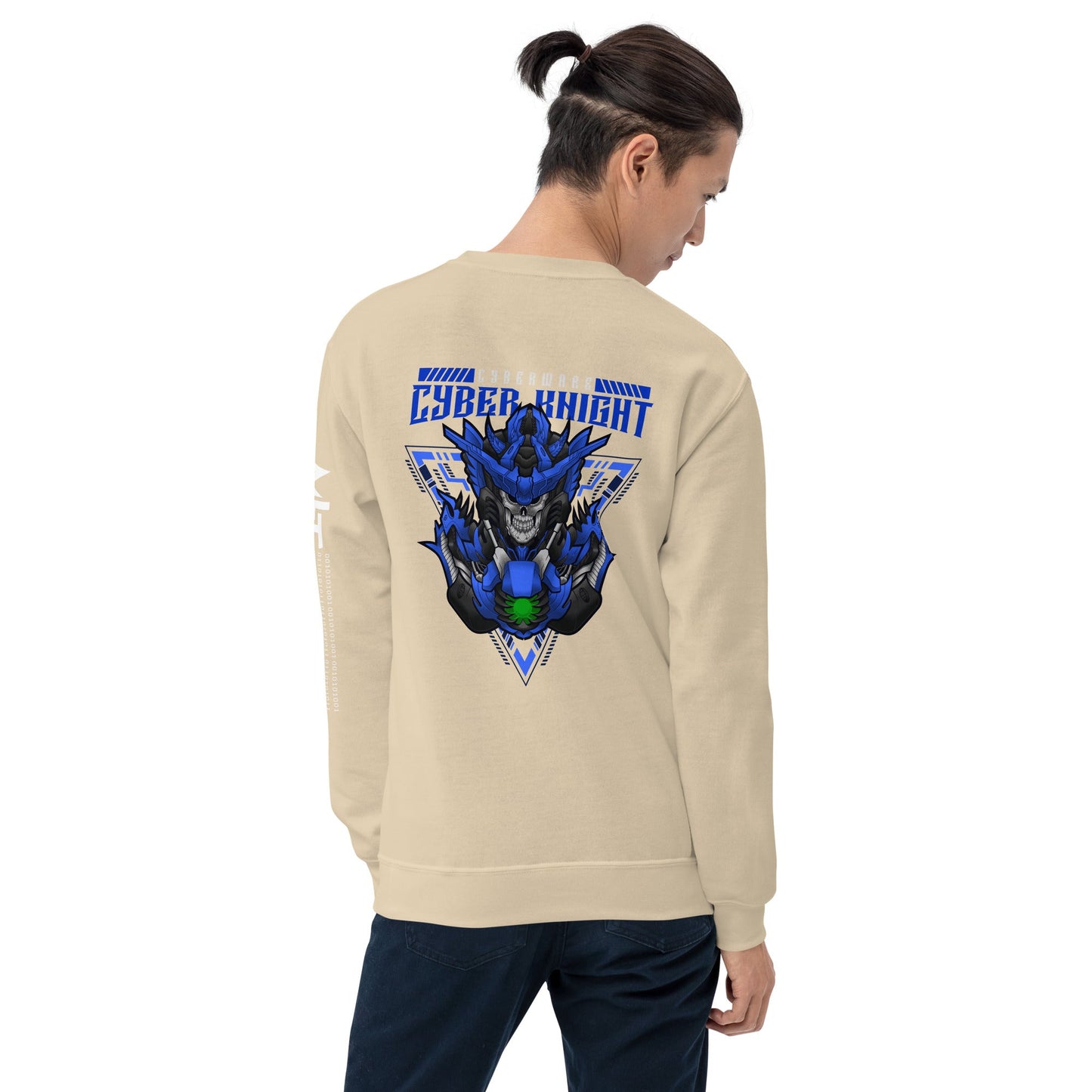 CyberWare Cyber knight - Unisex Sweatshirt by DarkByteGear