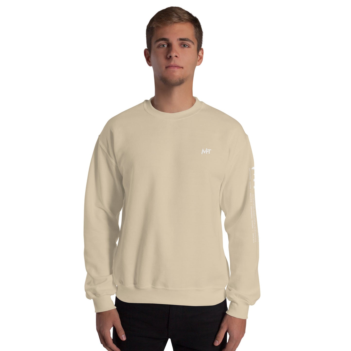 Patience - Unisex Sweatshirt ( Back Print ) by DarkByteGear