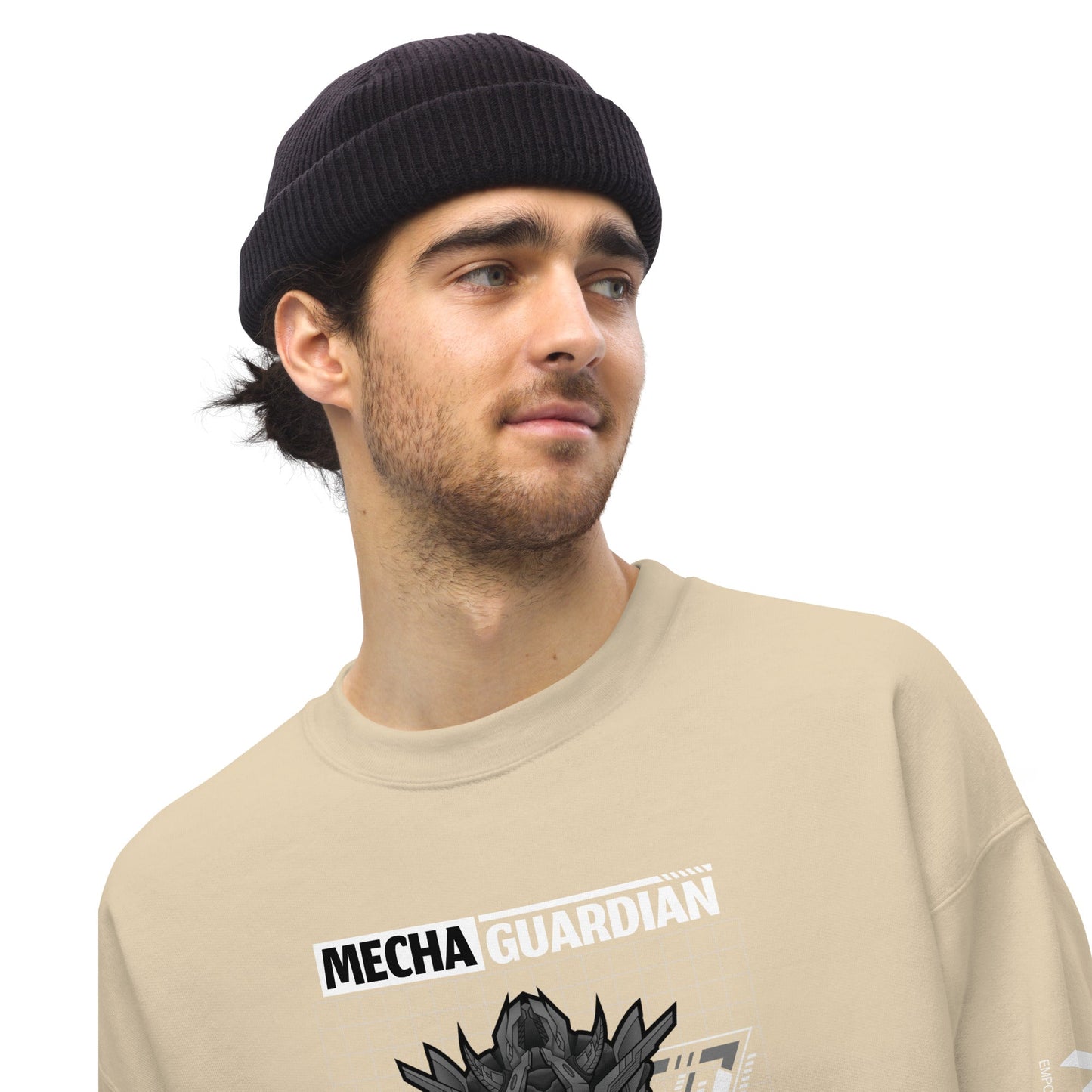 Mecha Guardian - Unisex Sweatshirt by DarkByteGear