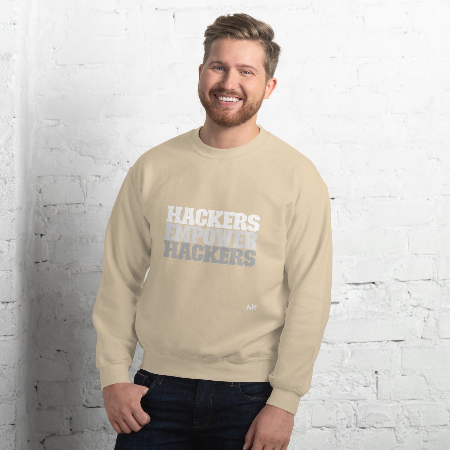 Hackers Empower Hackers V2 - Unisex Sweatshirt by DarkByteGear