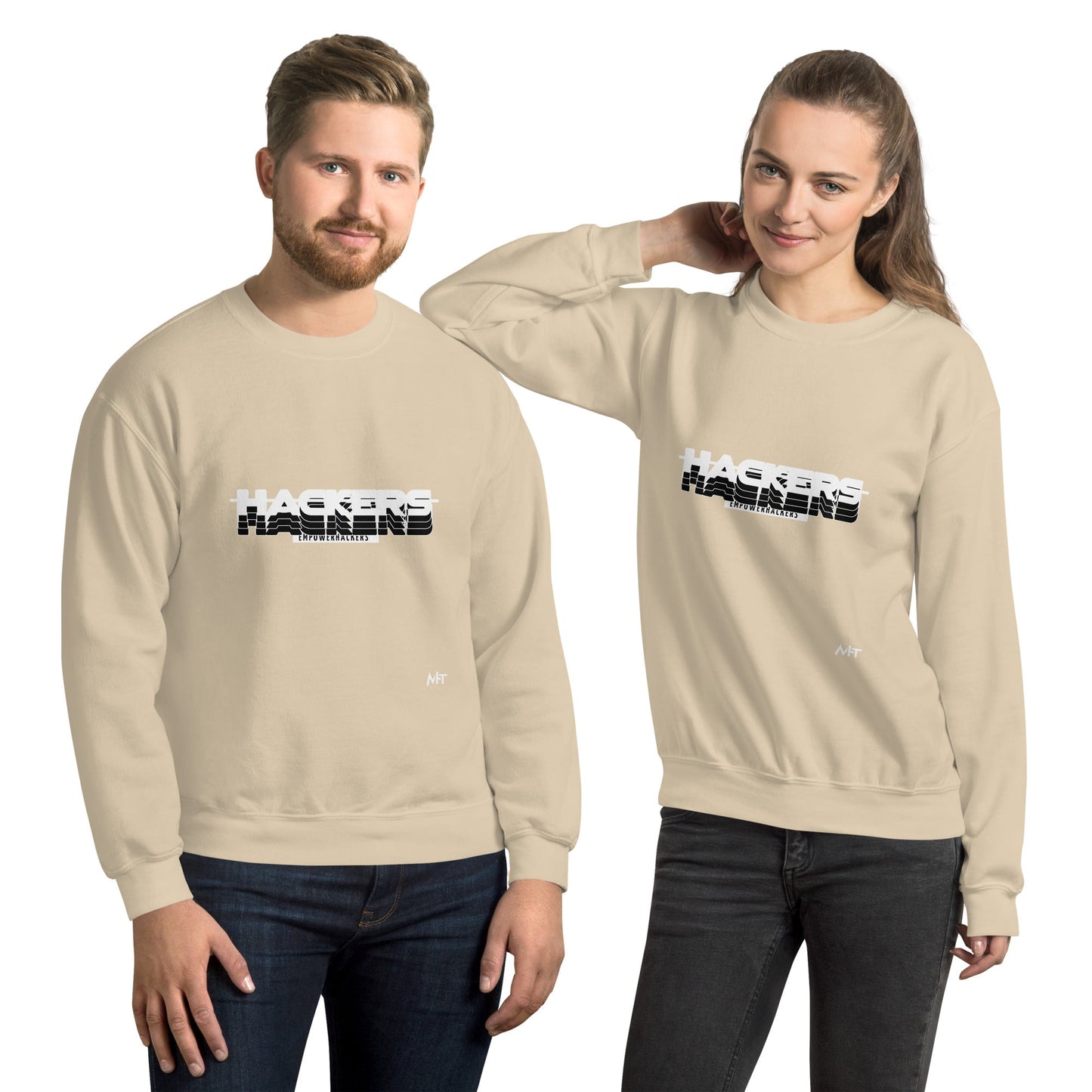 Hackers Empower Hackers V3 - Unisex Sweatshirt by DarkByteGear