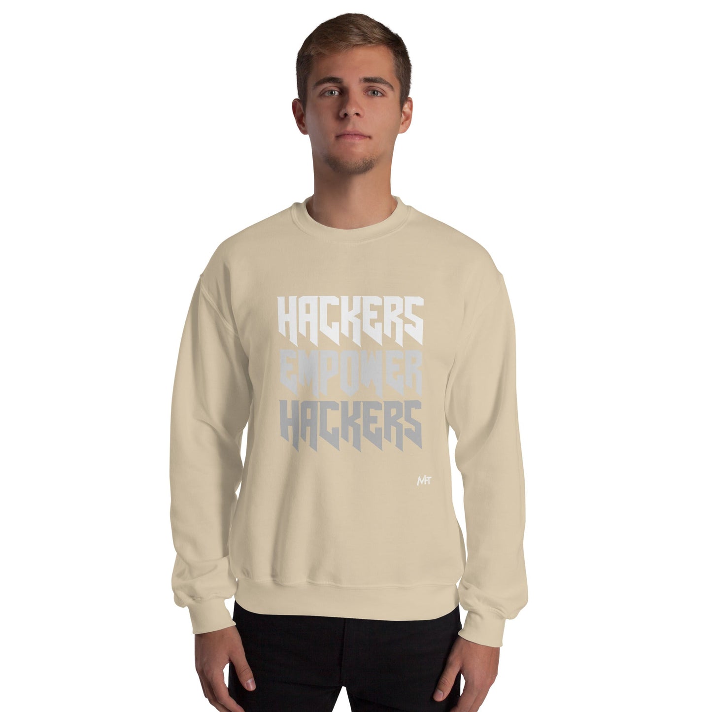 Hackers Empower Hackers V4 - Unisex Sweatshirt by DarkByteGear
