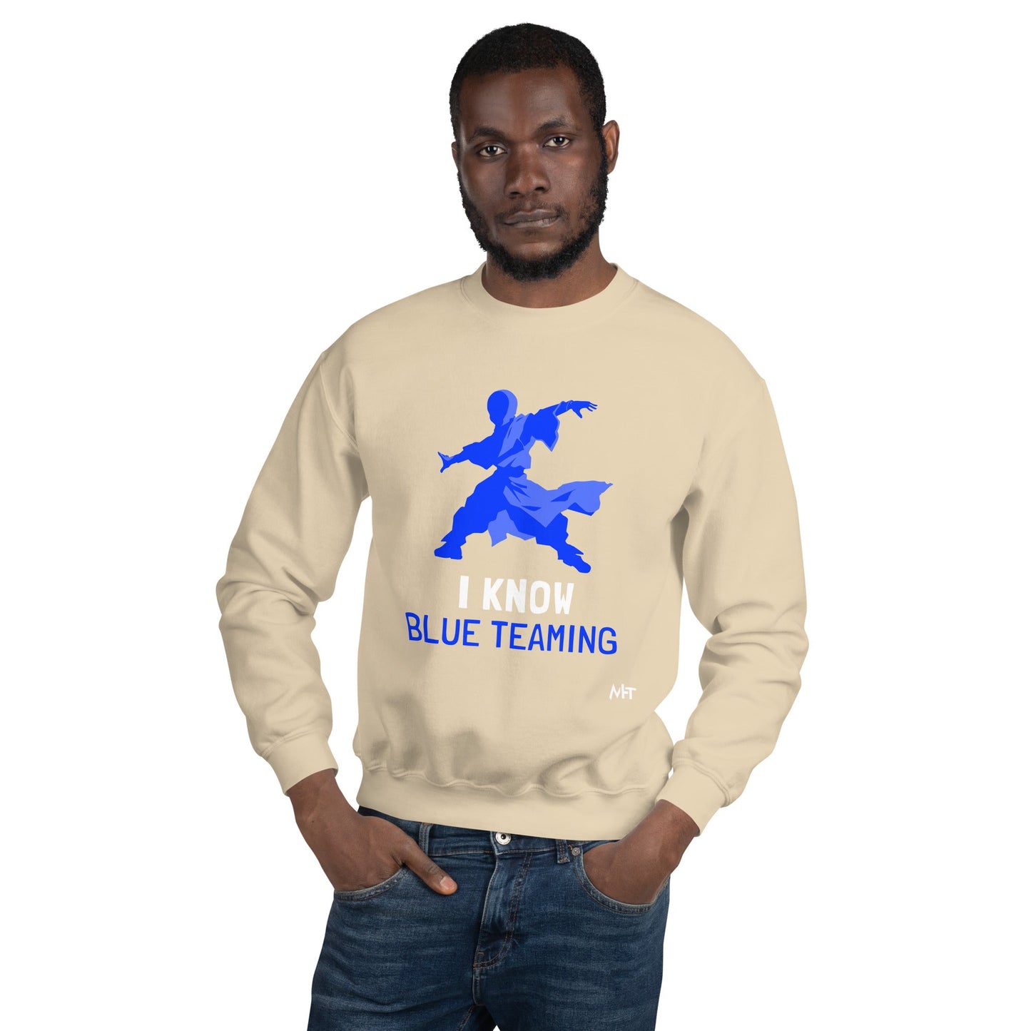 I Know Blue Teaming - Unisex Sweatshirt by DarkByteGear
