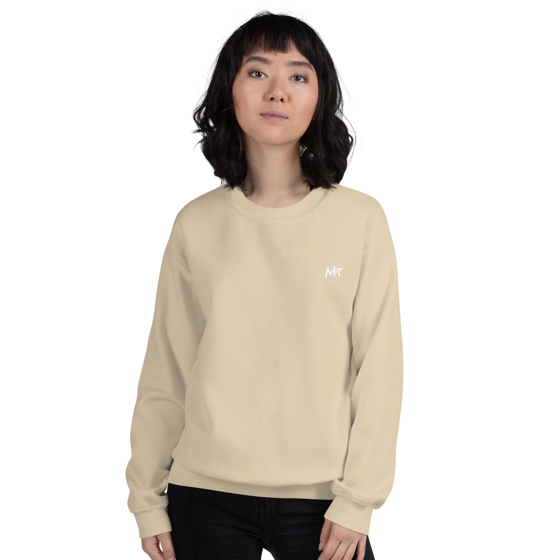 Hacking the apocalypse V2 - Unisex Sweatshirt ( Back Print ) by DarkByteGear