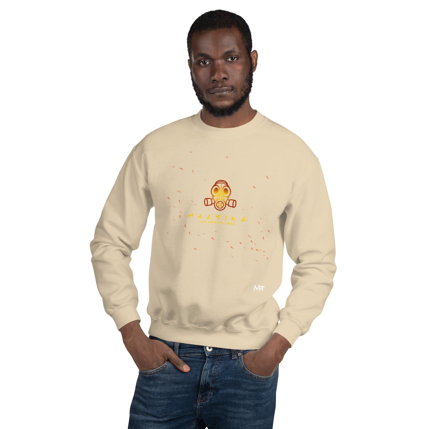 Hacking the apocalypse - Unisex Sweatshirt by DarkByteGear