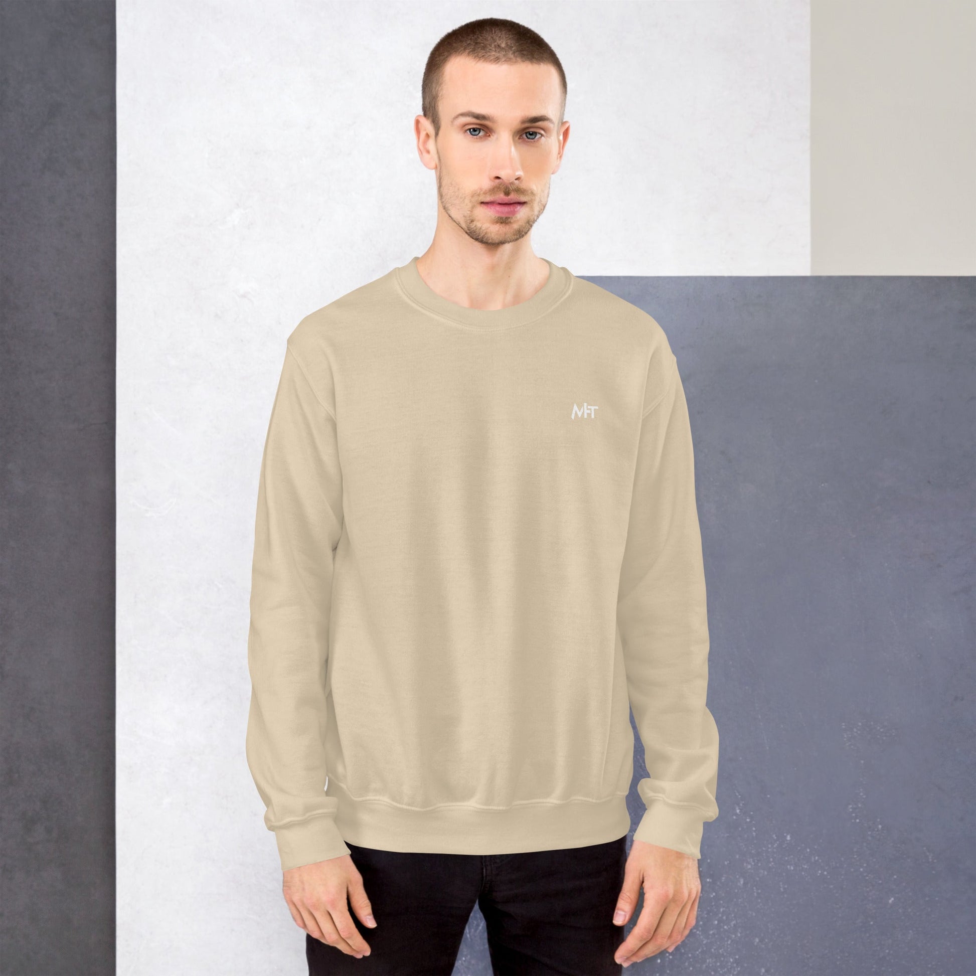 Is there a 'Ctrl+Alt+Delete' for Mondays? - Unisex Sweatshirt ( Back Print ) by DarkByteGear