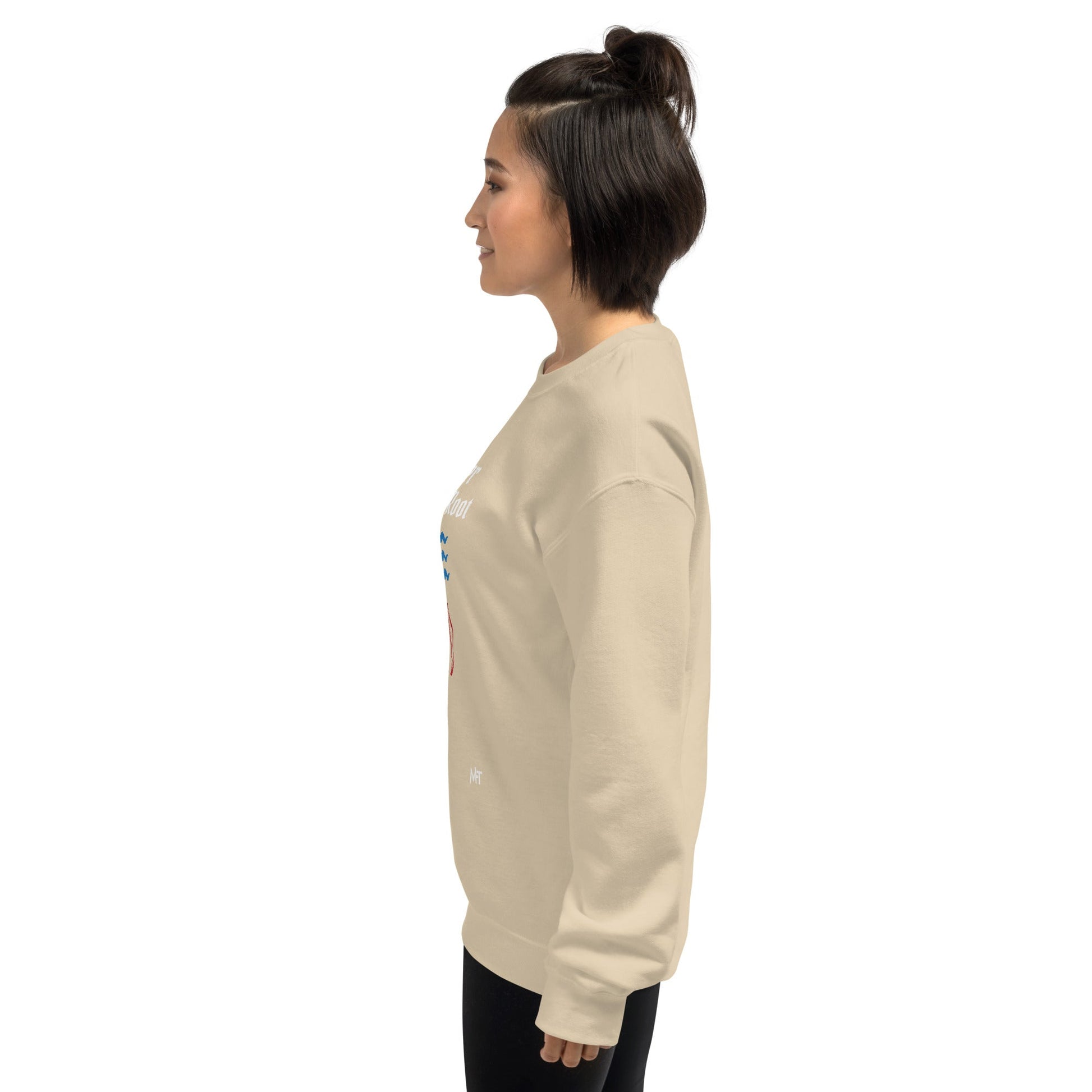 Air, Water, Earth, Fire, Root - Unisex Sweatshirt by DarkByteGear