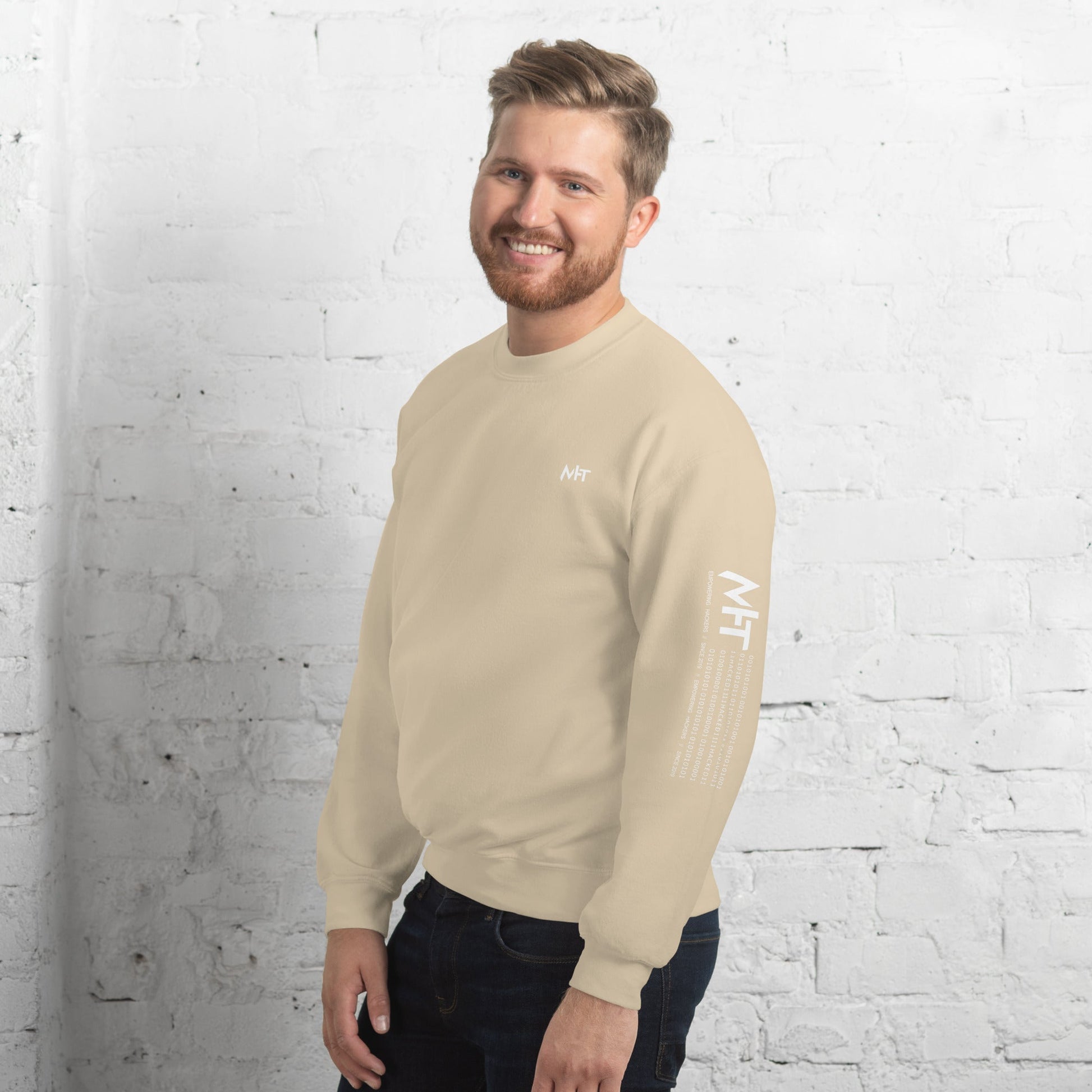 Cyber Security Blue Team V6 - Unisex Sweatshirt ( Back Print ) by DarkByteGear