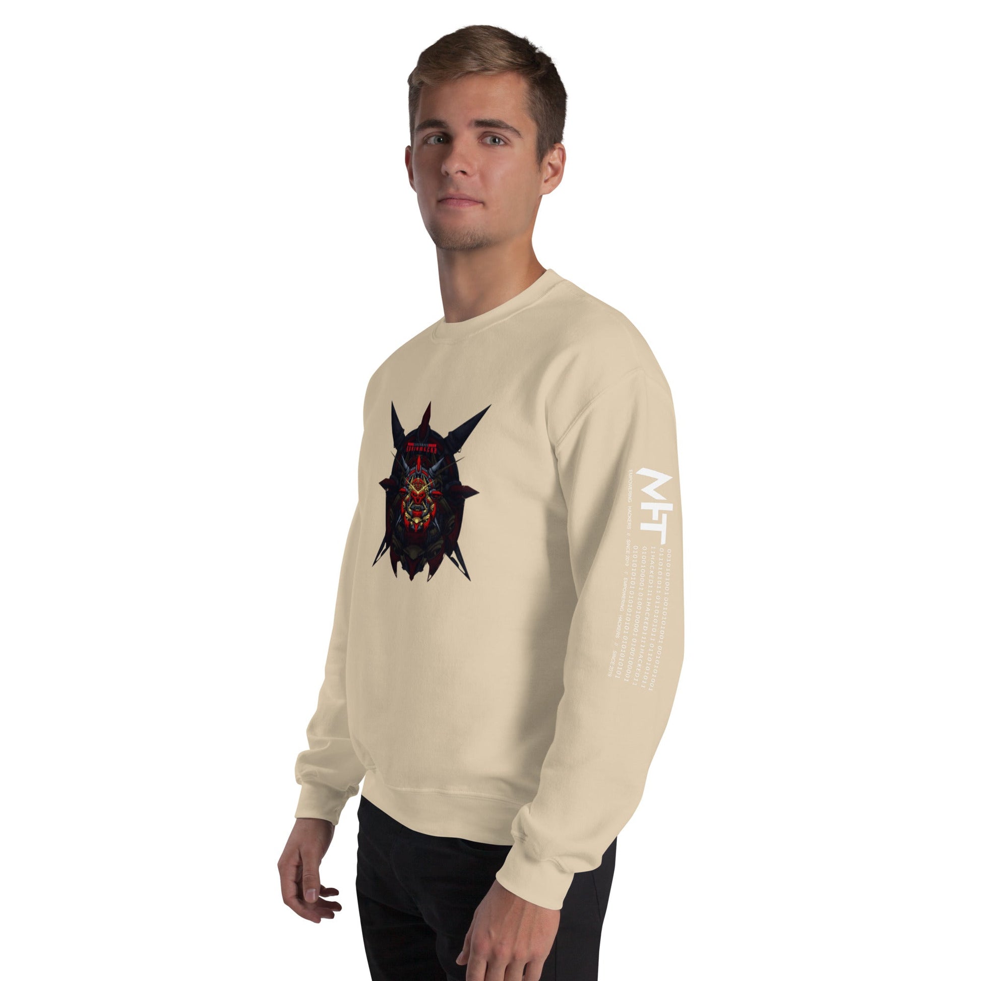 Cyberware Ronin Mecha - Unisex Sweatshirt by DarkByteGear