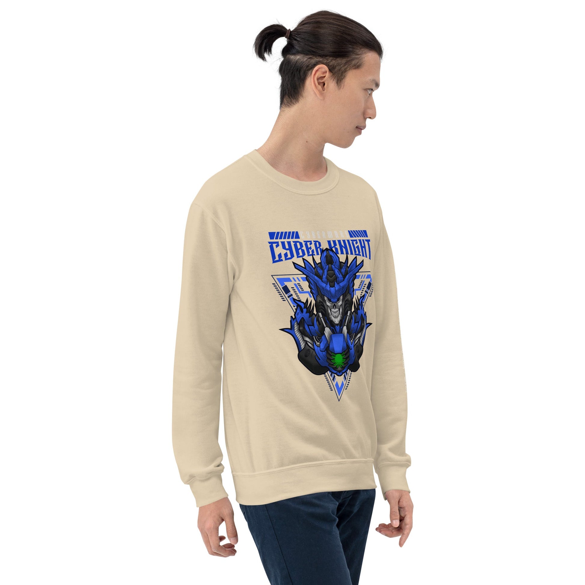 CyberWare Cyber knight - Unisex Sweatshirt by DarkByteGear