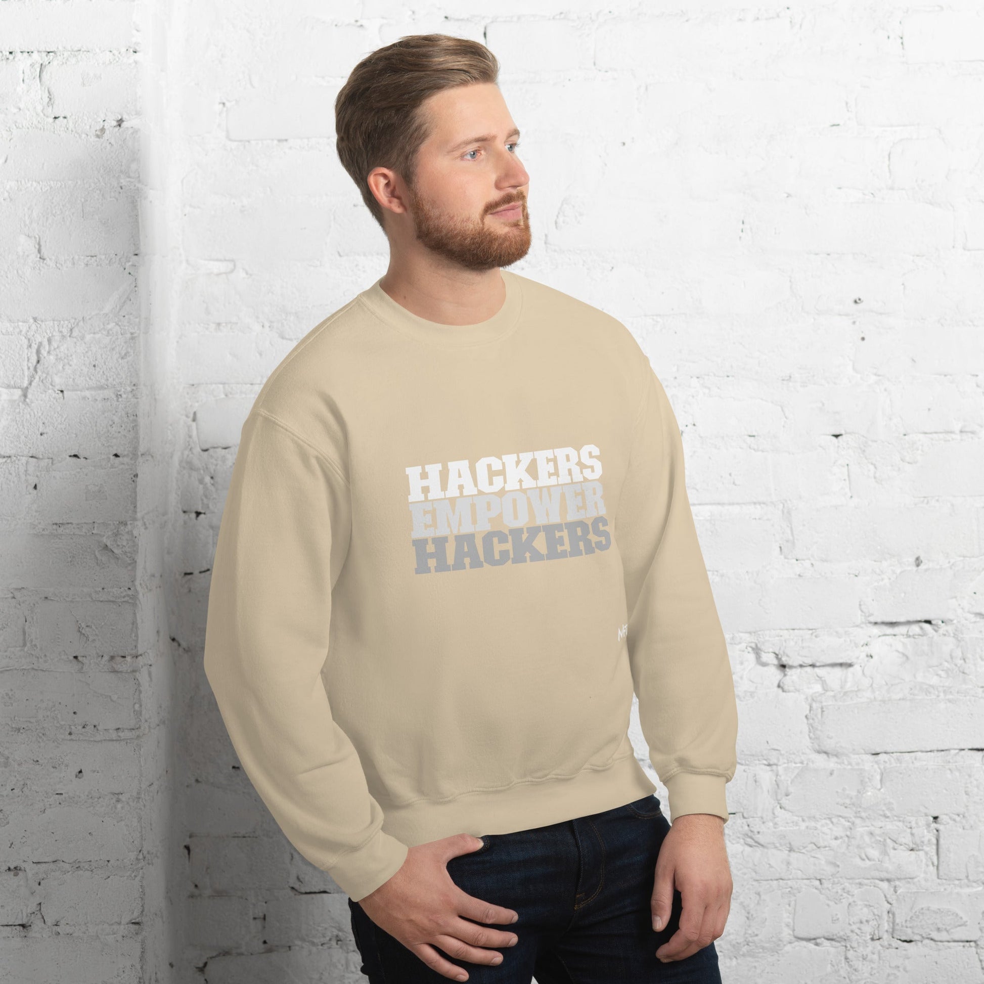 Hackers Empower Hackers V2 - Unisex Sweatshirt by DarkByteGear