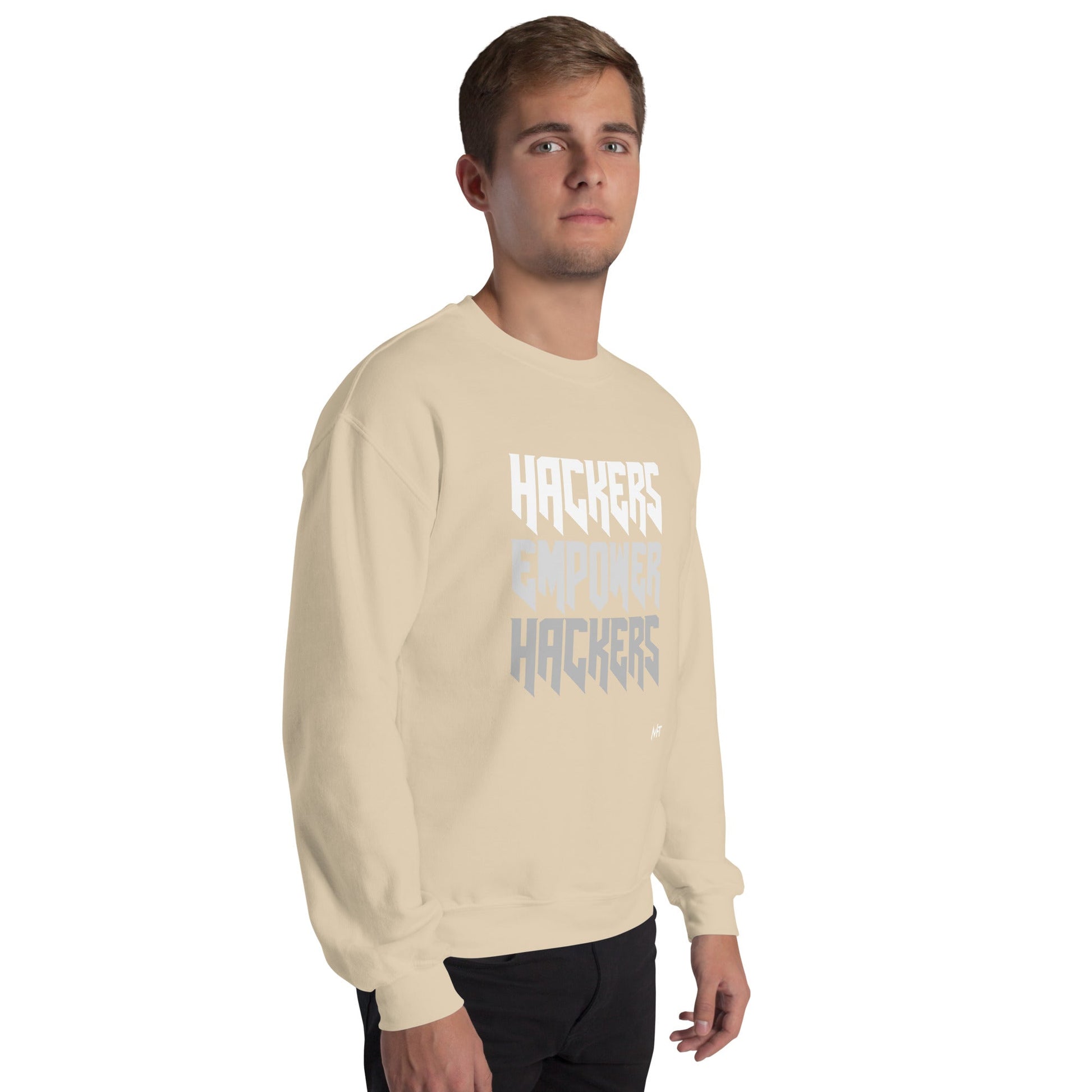 Hackers Empower Hackers V4 - Unisex Sweatshirt by DarkByteGear