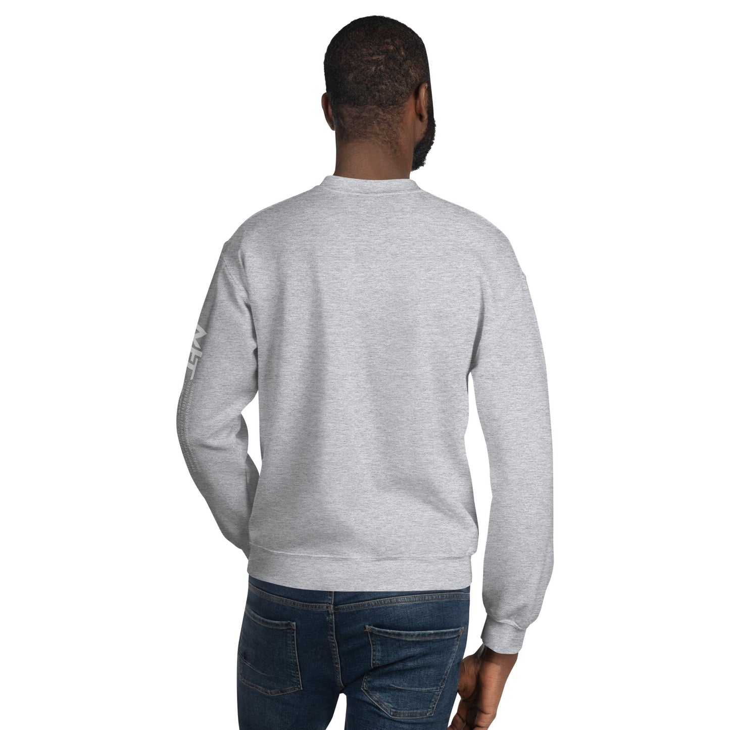 Nacho Average Bitcoiner Unisex Sweatshirt by DarkByteGear