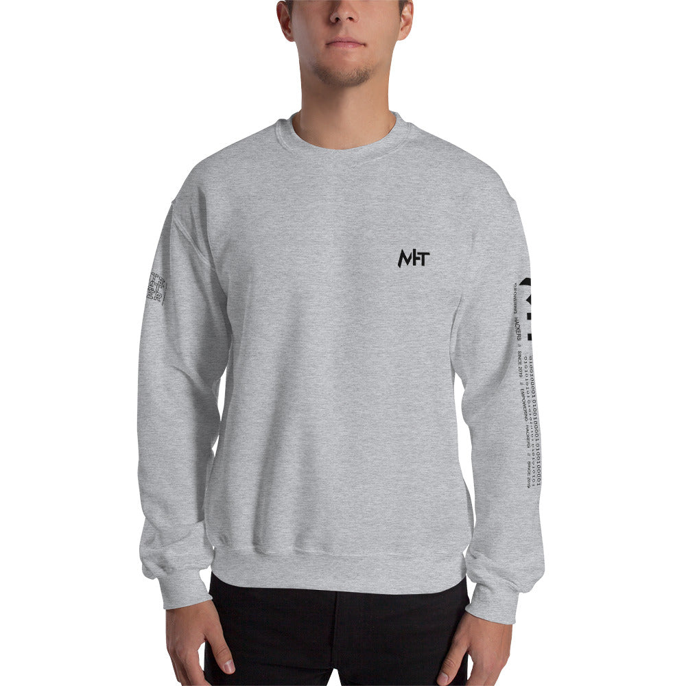 White Hat Hacker - Unisex Sweatshirt (all sides print) by DarkByteGear