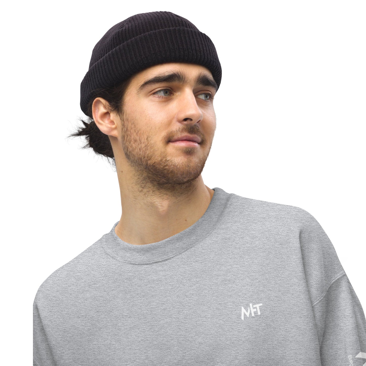 I just Buy the Dip - Unisex Sweatshirt (back print) by DarkByteGear