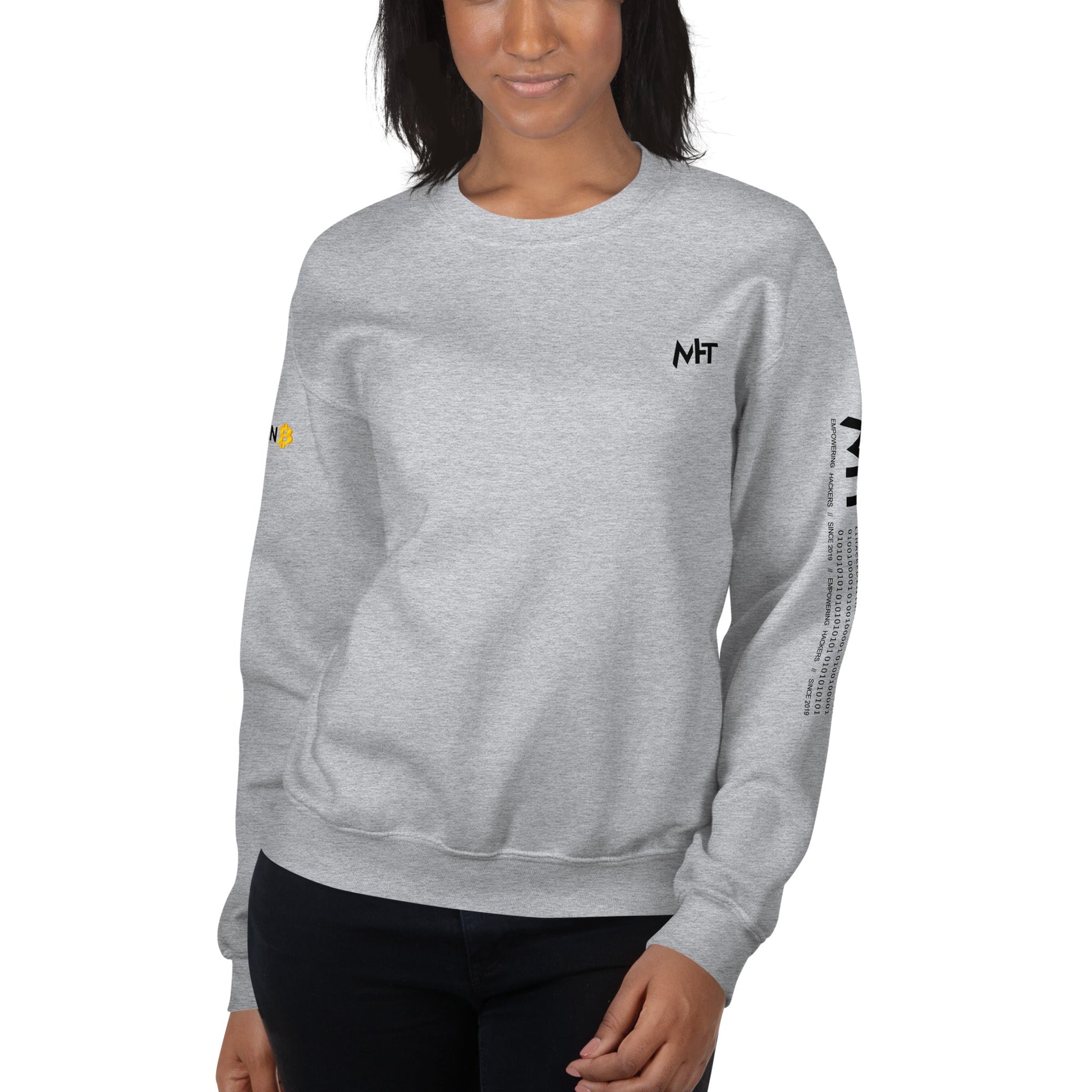 Plan B v1 - Unisex Sweatshirt (back print) by DarkByteGear