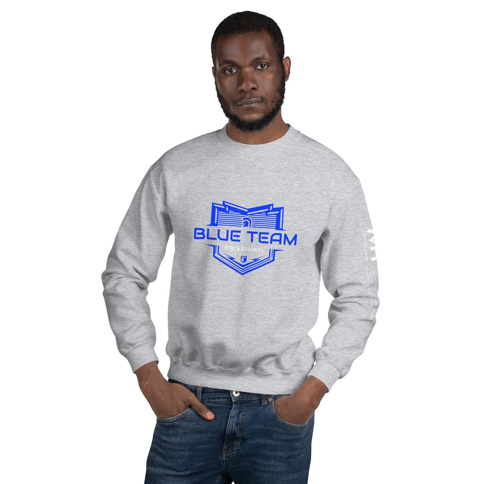 Cyber Security Blue Team V17 - Unisex Sweatshirt by DarkByteGear