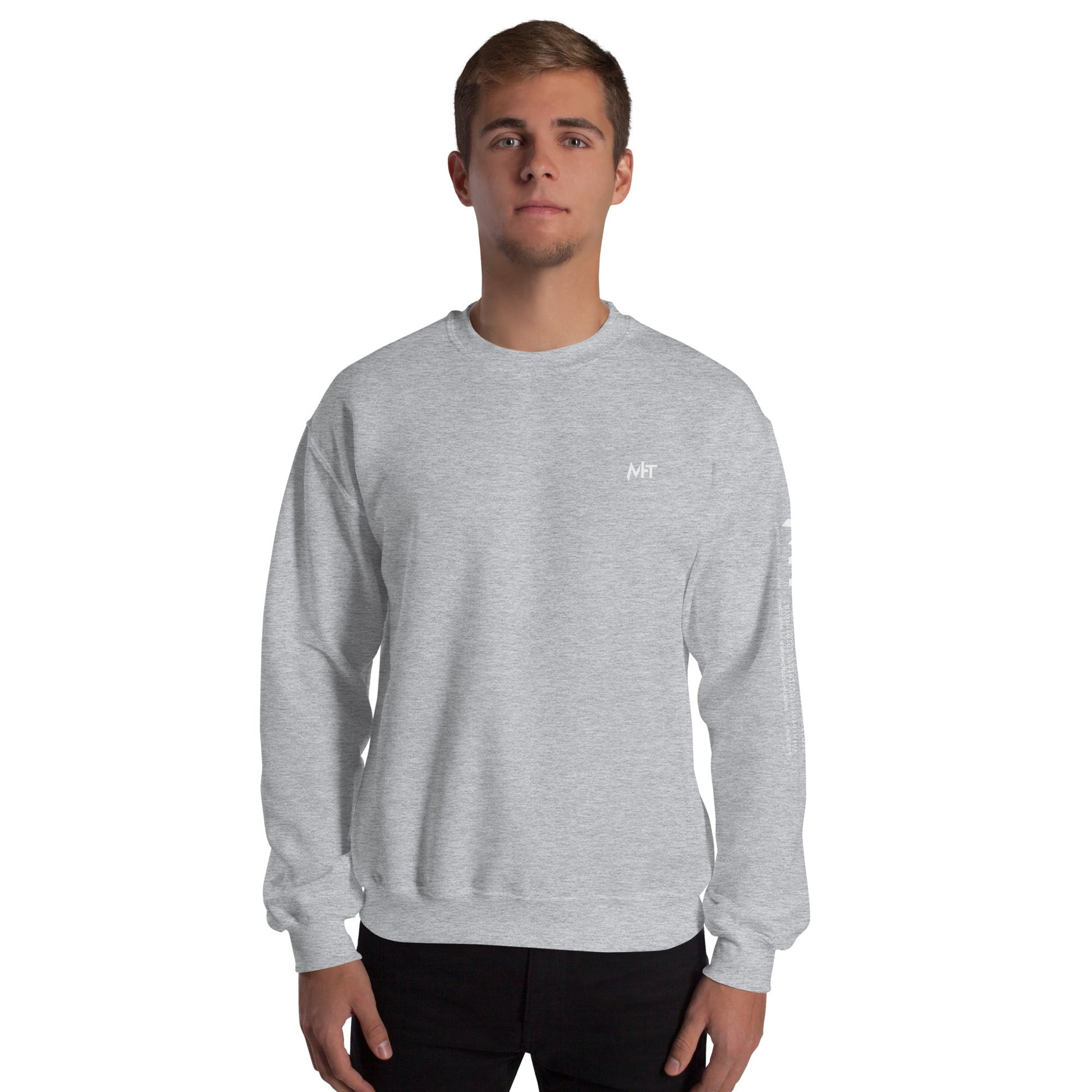 Cyber Security Red Team V2 - Unisex Sweatshirt ( Back Print ) by DarkByteGear