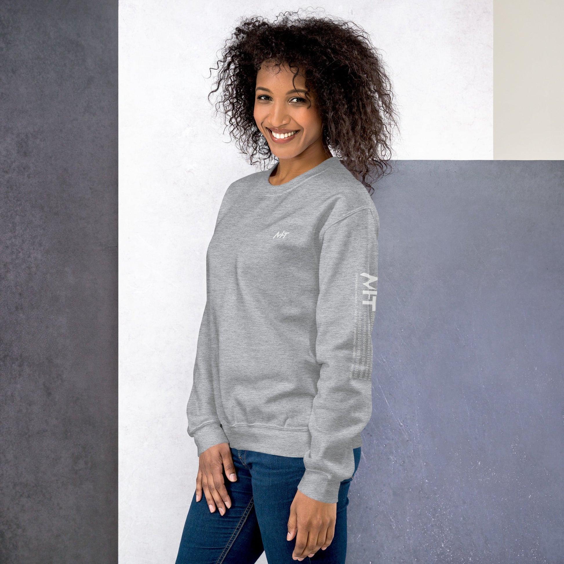 Cyber Security Blue Team V8 - Unisex Sweatshirt ( Back Print ) by DarkByteGear