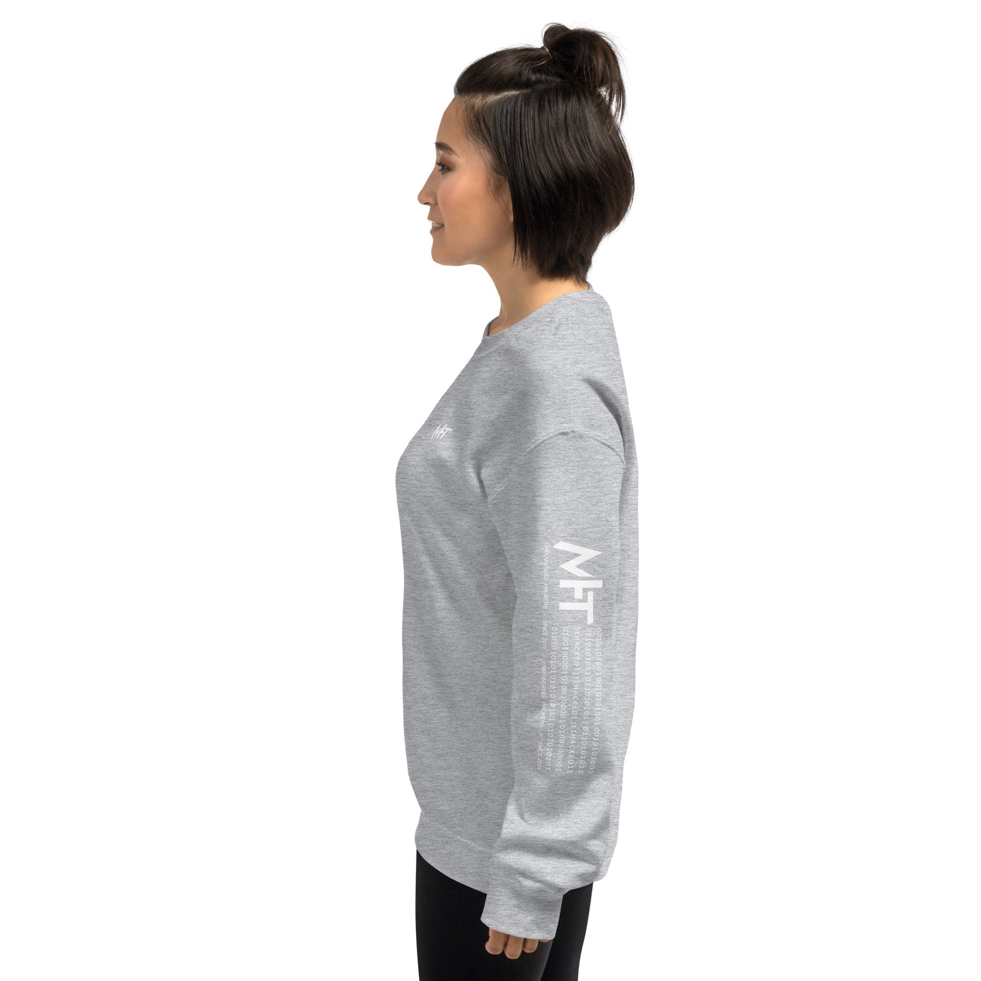 Cyber Security Blue Team V10 - Unisex Sweatshirt ( Back Print ) by DarkByteGear