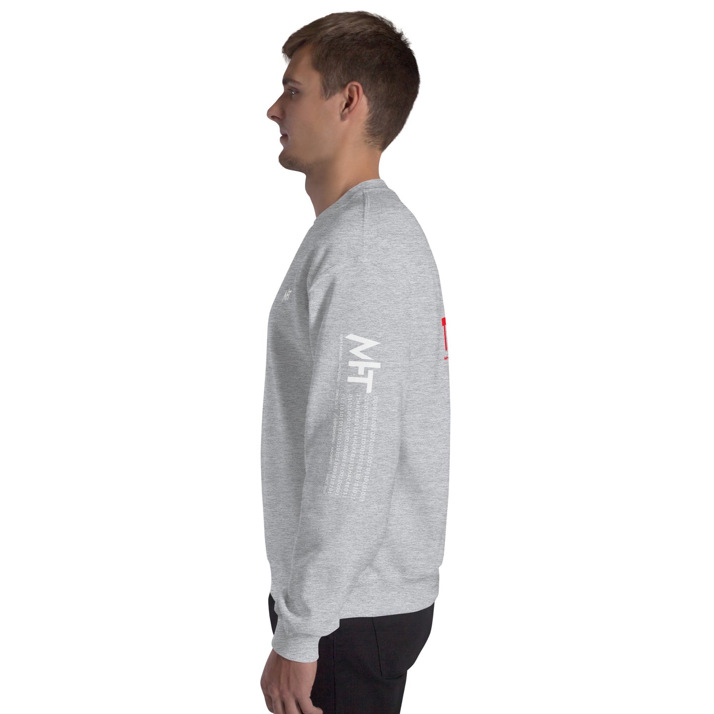 Cyber Security Red Team V8 - Unisex Sweatshirt ( Back Print ) by DarkByteGear