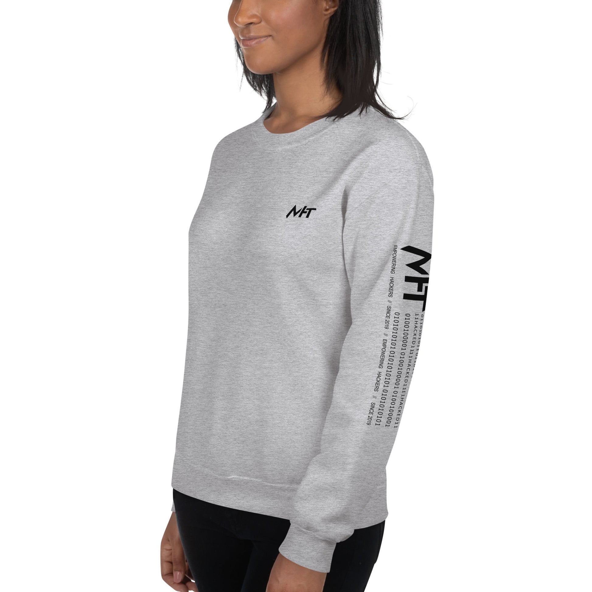 Plan B v1 - Unisex Sweatshirt (back print) by DarkByteGear