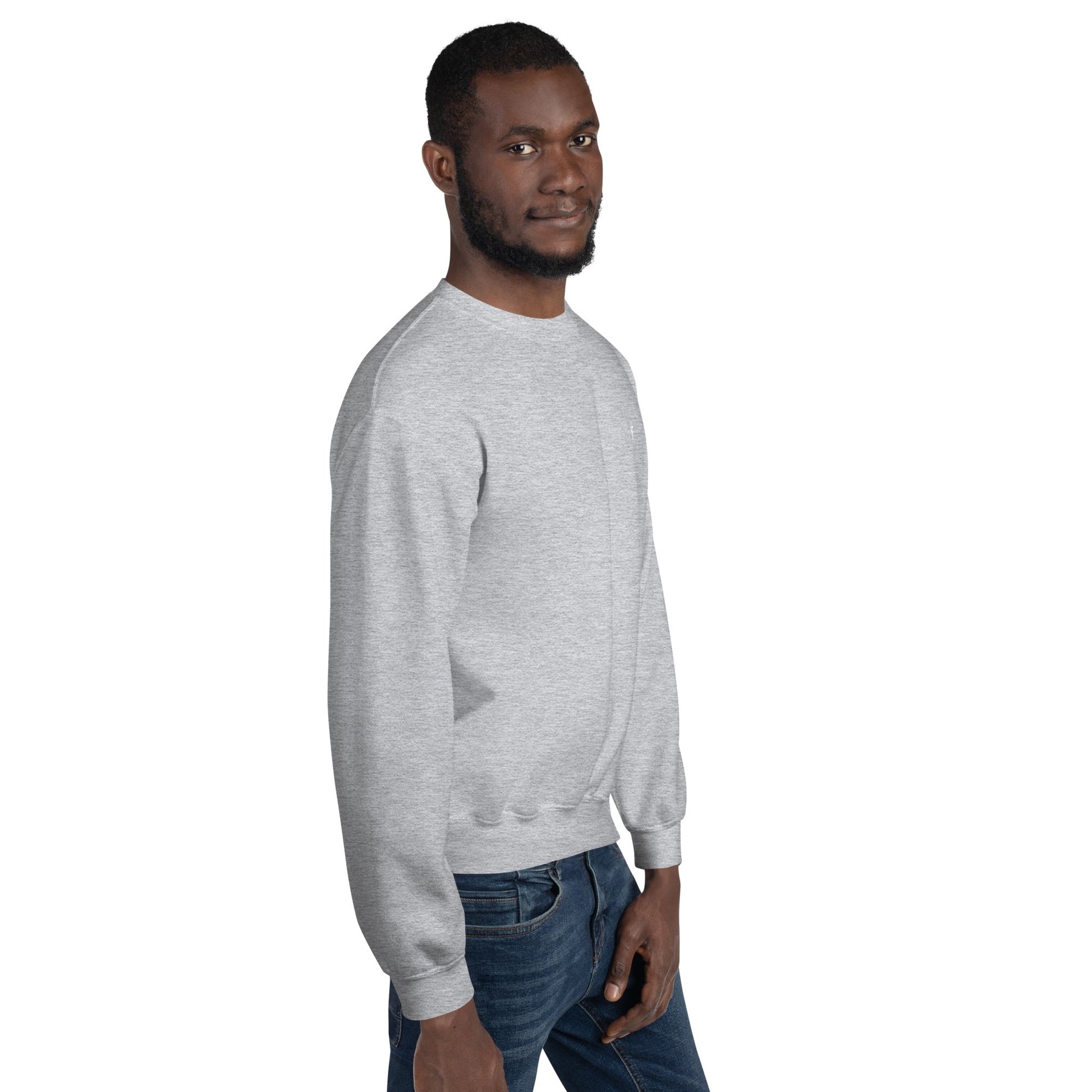 Nacho Average Bitcoiner Unisex Sweatshirt ( Back Print ) by DarkByteGear