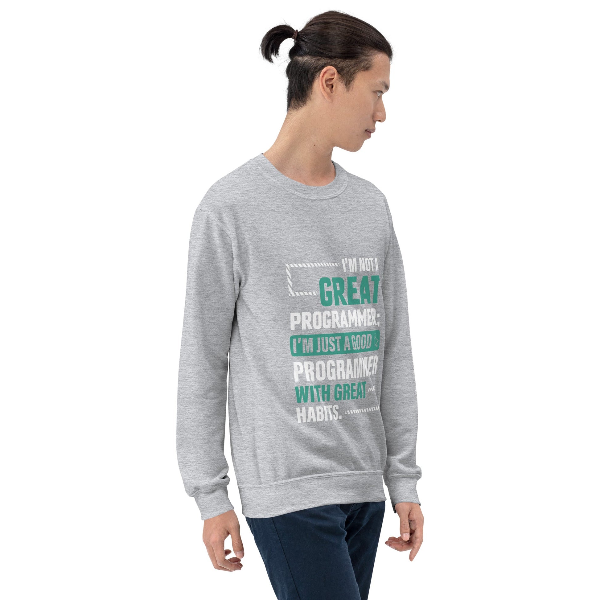 I am not a Great Programmer - Unisex Sweatshirt by DarkByteGear