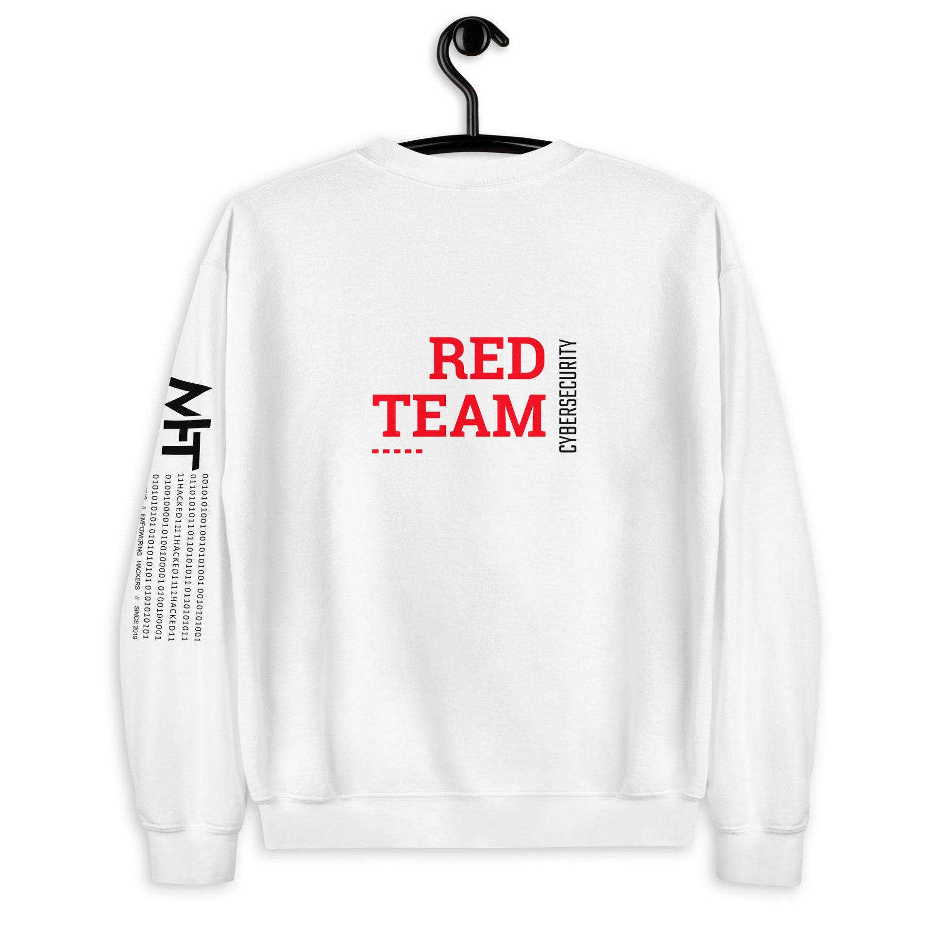 Cyber Security Red Team V12 - Unisex Sweatshirt ( Back Print ) by DarkByteGear