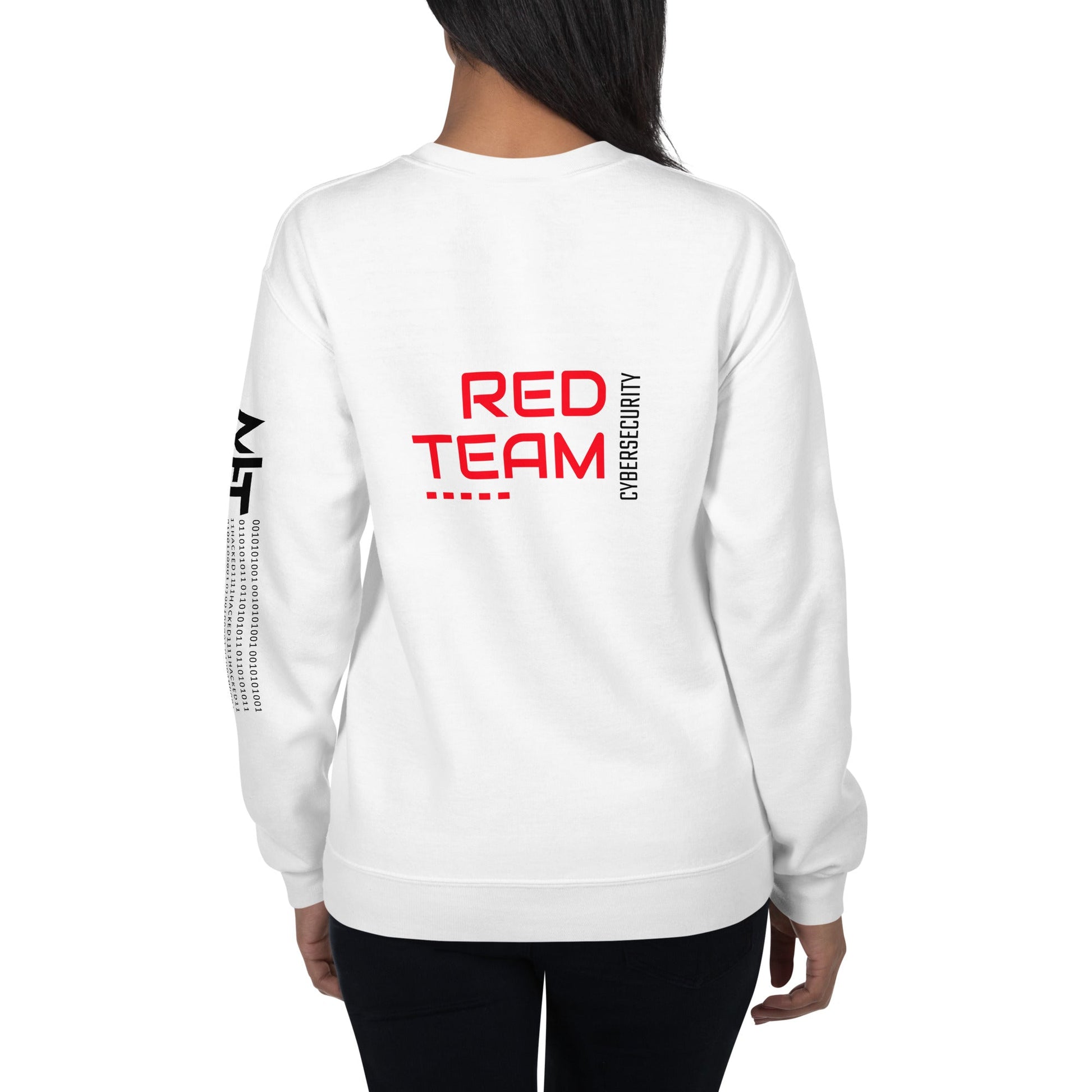 Cyber Security Red Team V14 - Unisex Sweatshirt ( Back Print ) by DarkByteGear