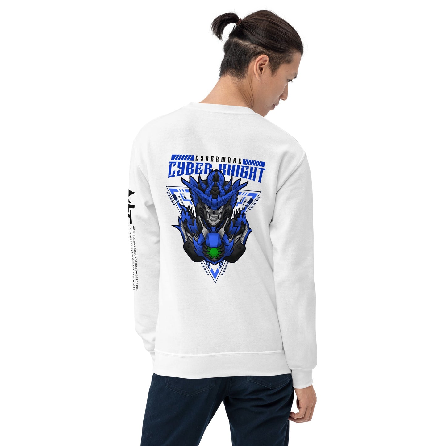 CyberWare Cyber knight - Unisex Sweatshirt by DarkByteGear