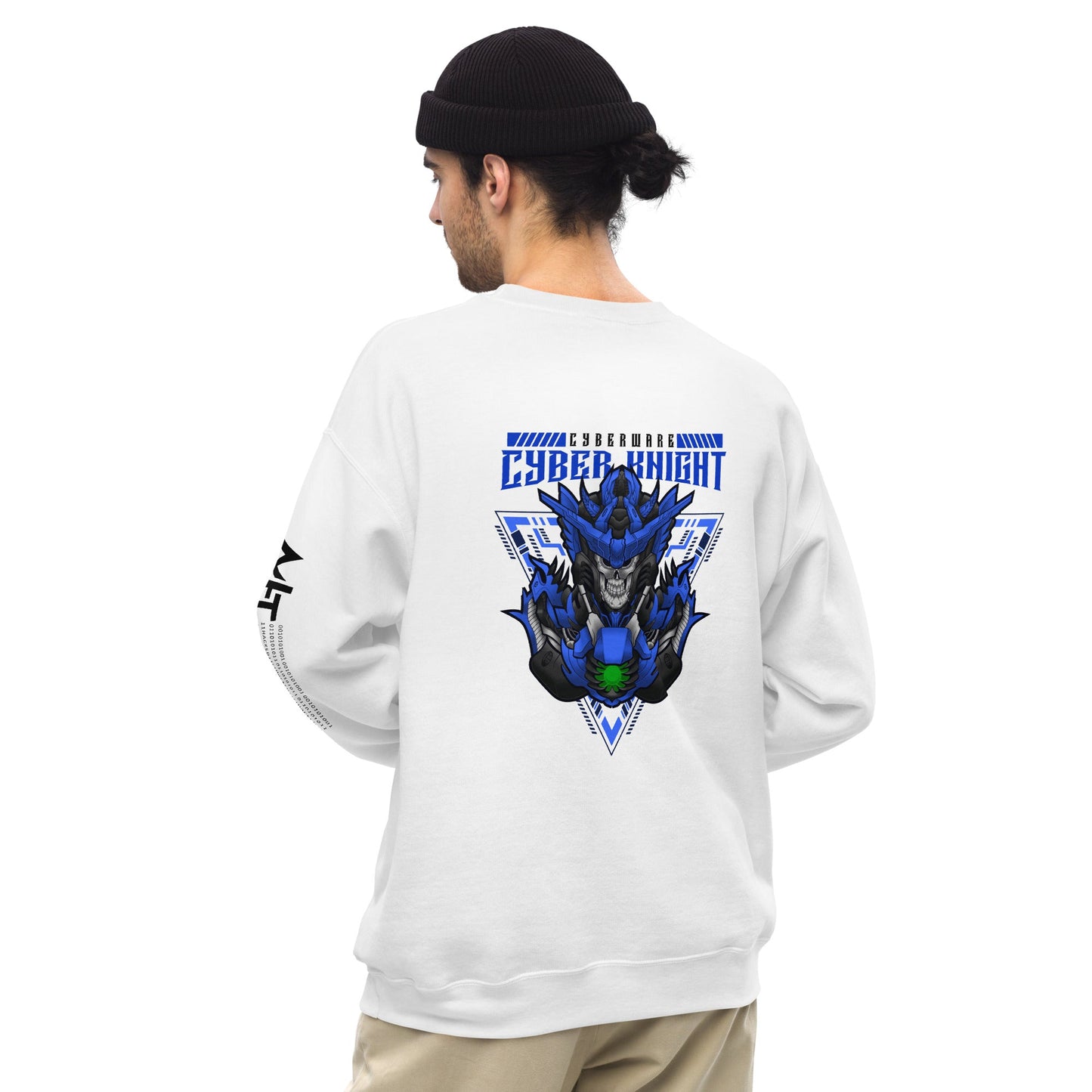 CyberWare Cyber knight - Unisex Sweatshirt by DarkByteGear