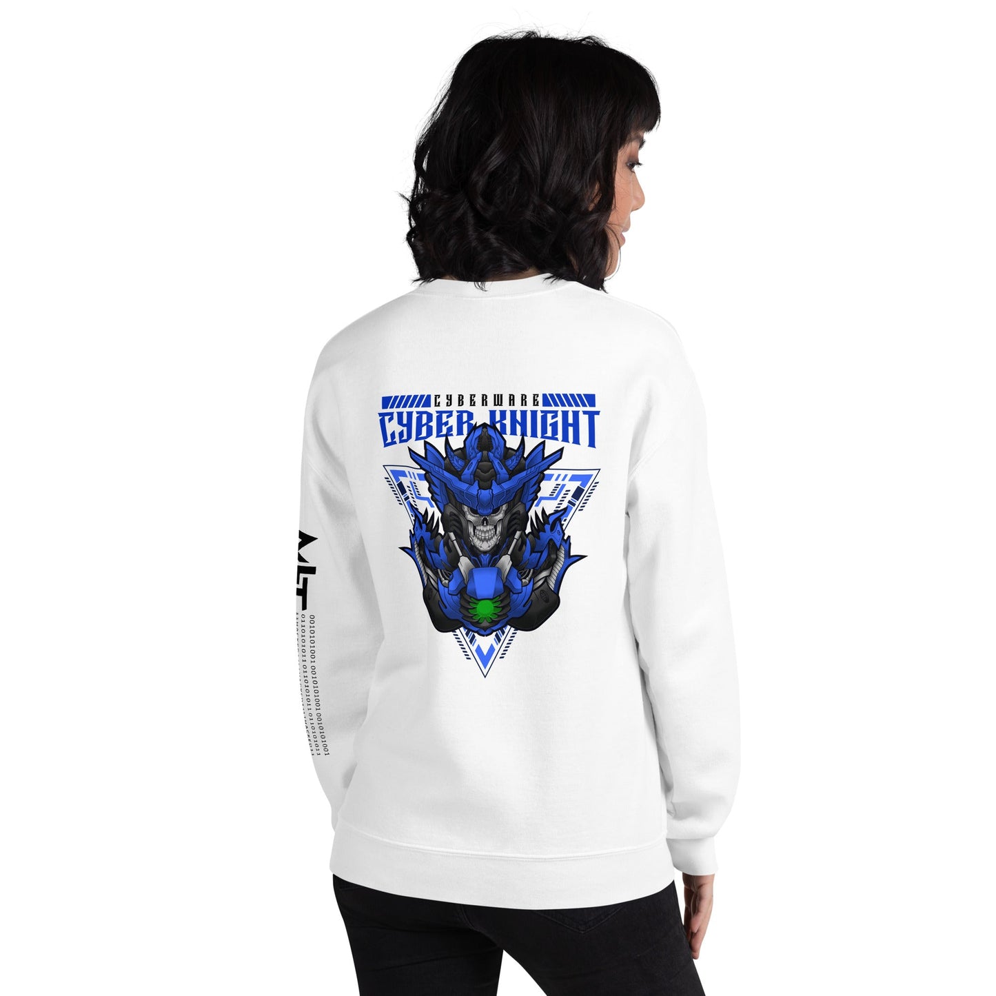 CyberWare Cyber knight - Unisex Sweatshirt by DarkByteGear