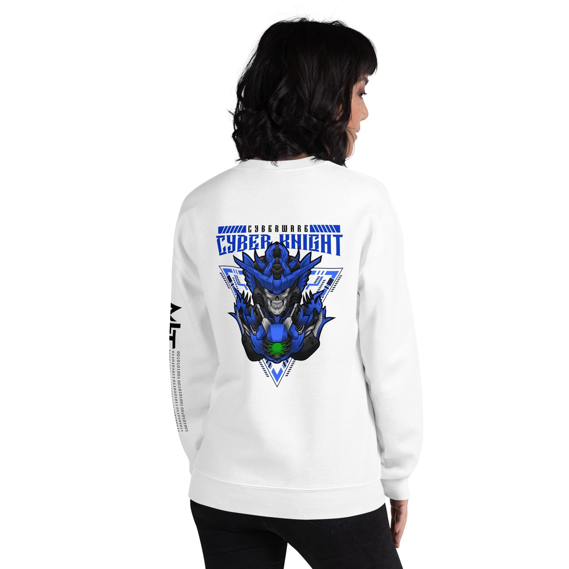 CyberWare Cyber knight - Unisex Sweatshirt by DarkByteGear