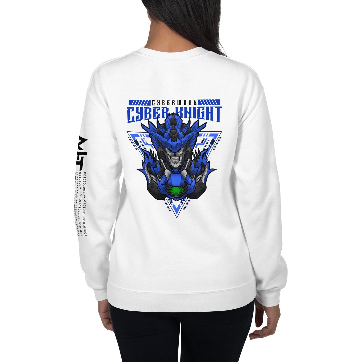 CyberWare Cyber knight - Unisex Sweatshirt by DarkByteGear