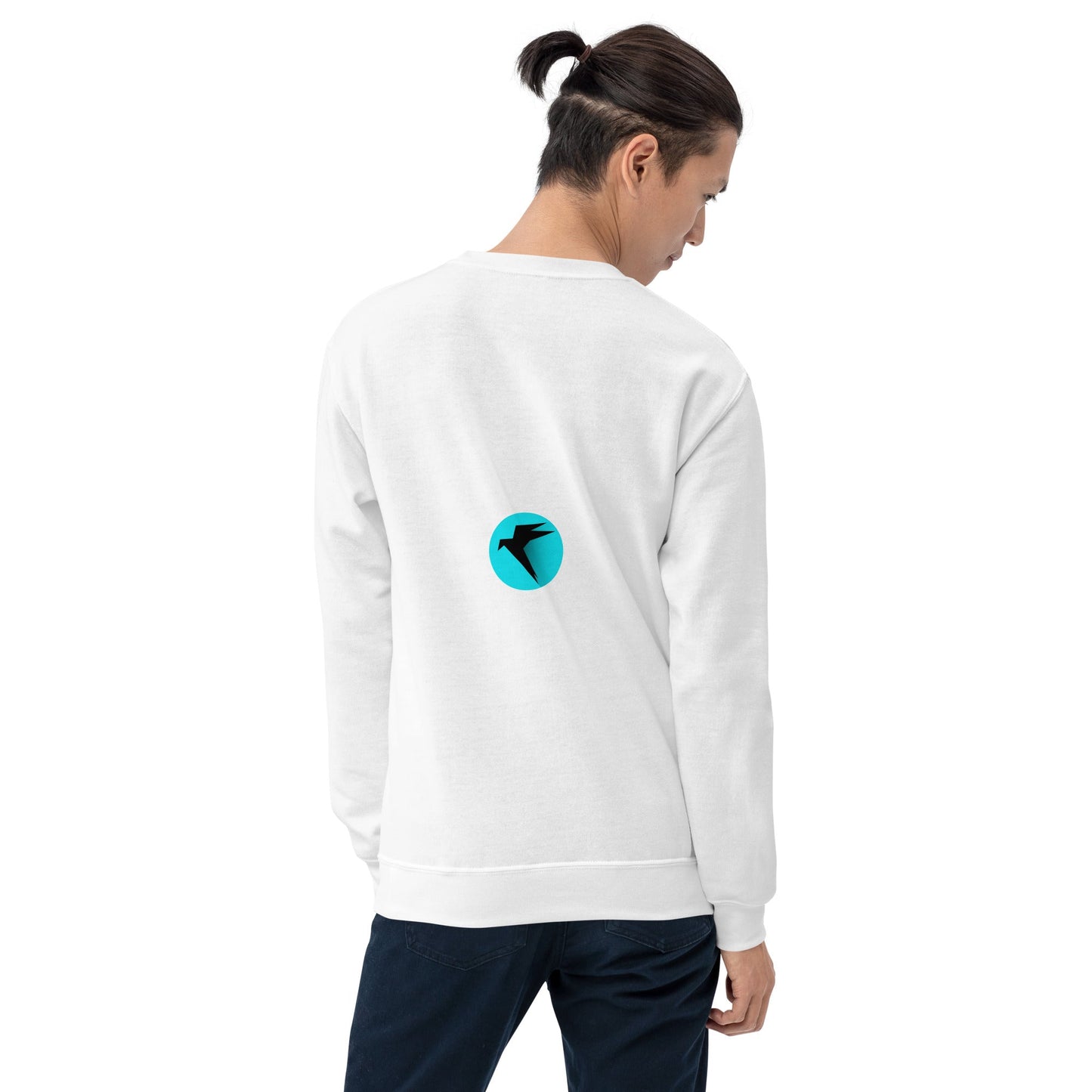 Master of Elements - Unisex Sweatshirt ( Back Print ) by DarkByteGear