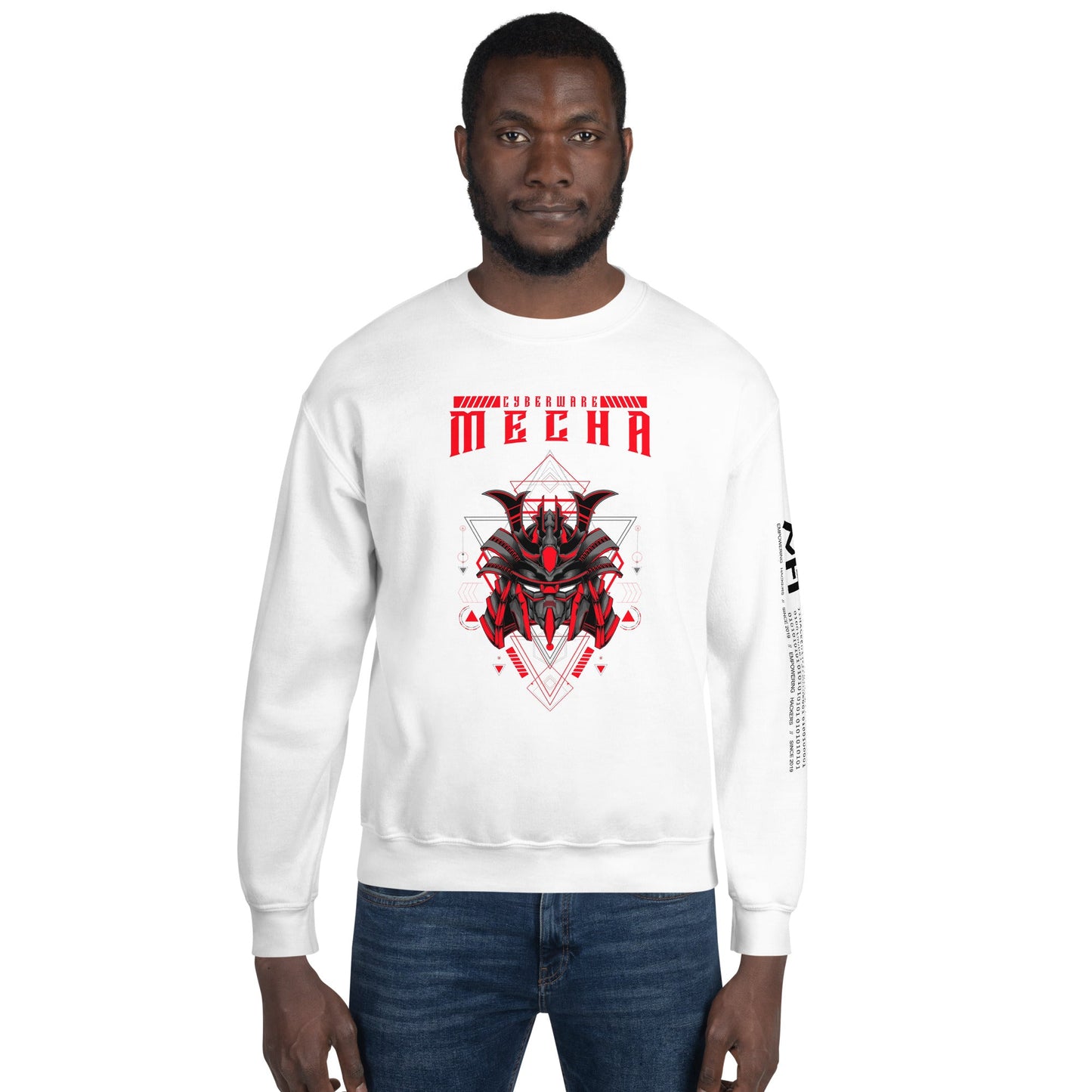 CyberWare Mecha - Unisex Sweatshirt by DarkByteGear